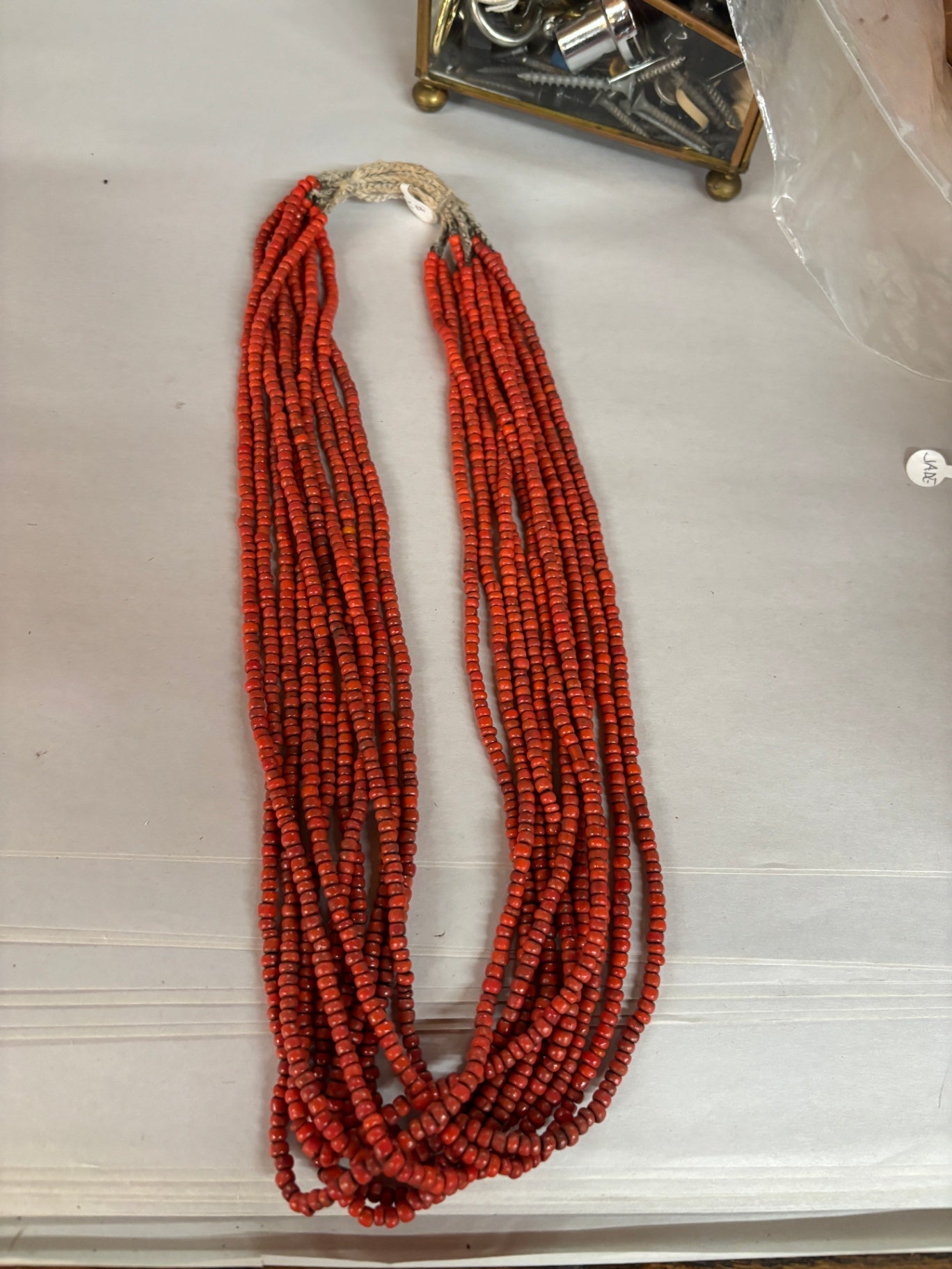 Coral Colored Necklace