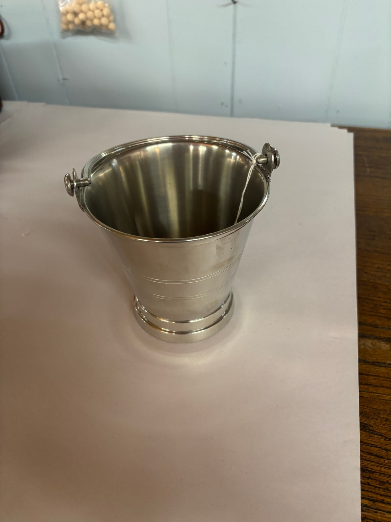 Small Pewter Bucket