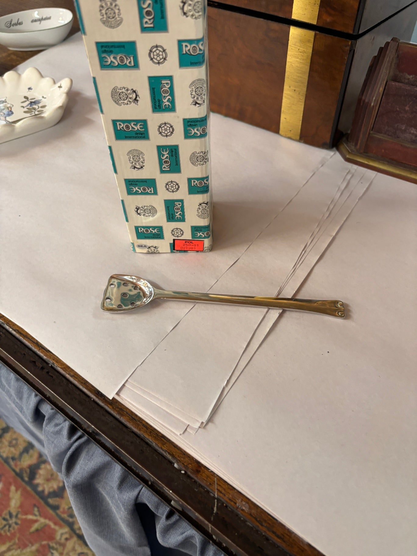 Pewter Staining Spoon