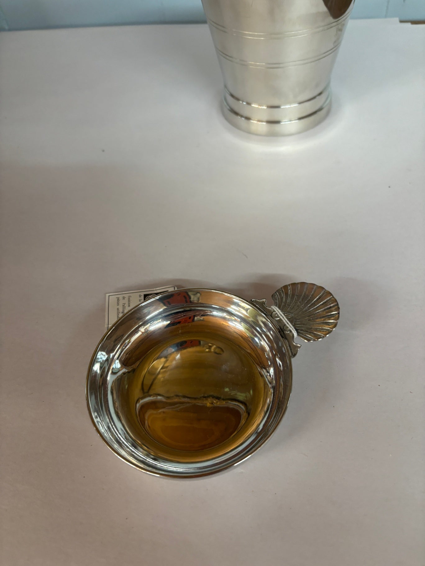 Pewter tasting Bowl