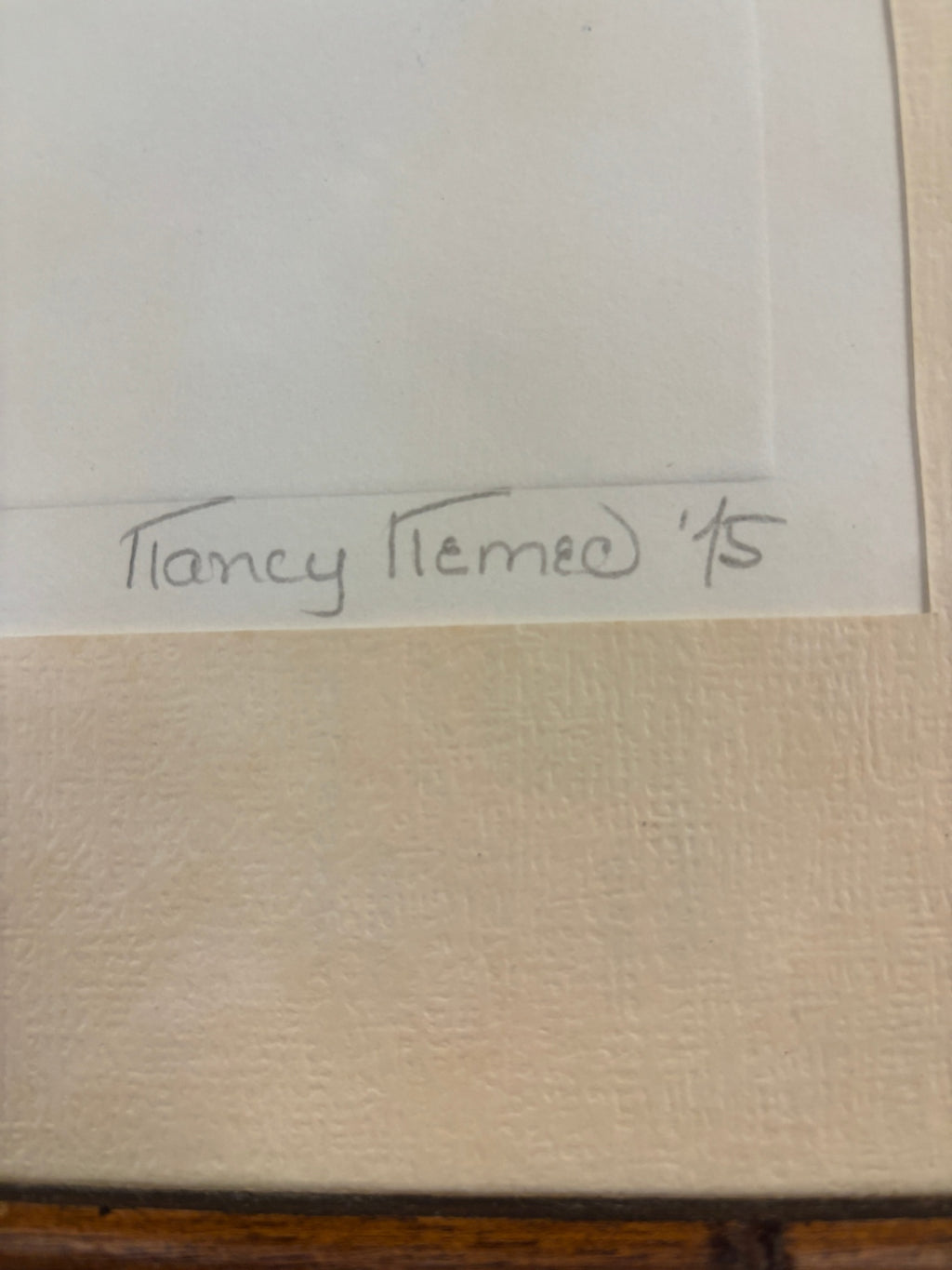 Signed & Numbered "Wool Merchant" Limited Edition Etching by Nancy Temeo, 1985