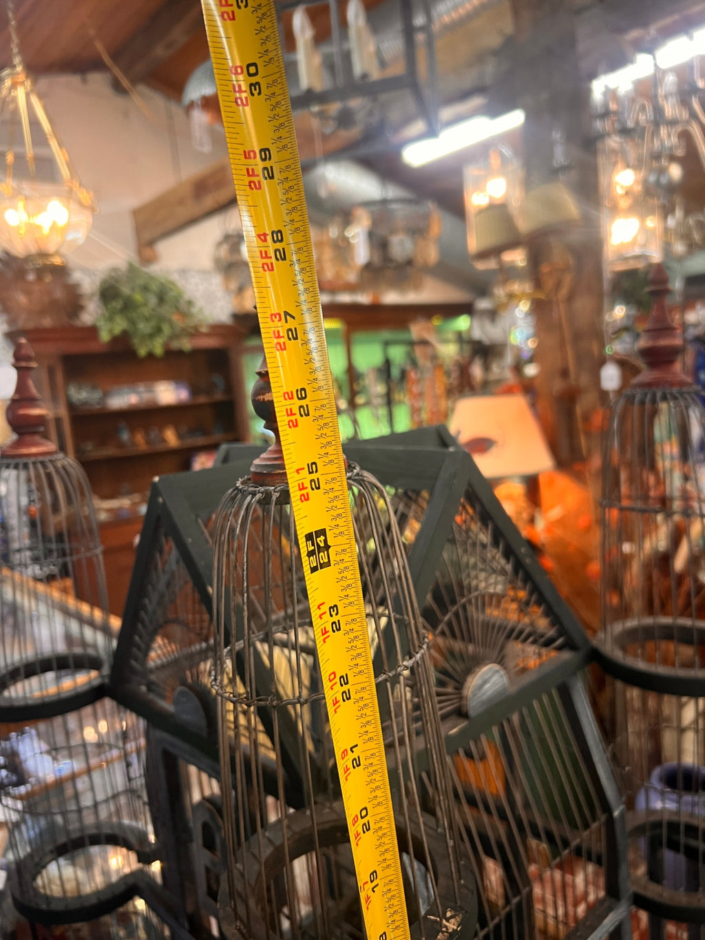 Victorian Mansion Architectural Birdcage with Four Turret Towers – Oversized Decorative Statement Piece