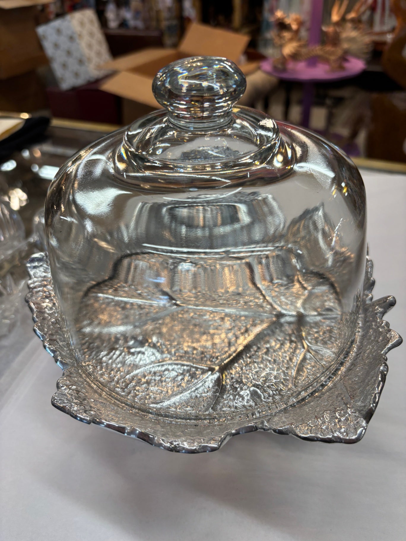 Arthur Court Pedestal Plate 
