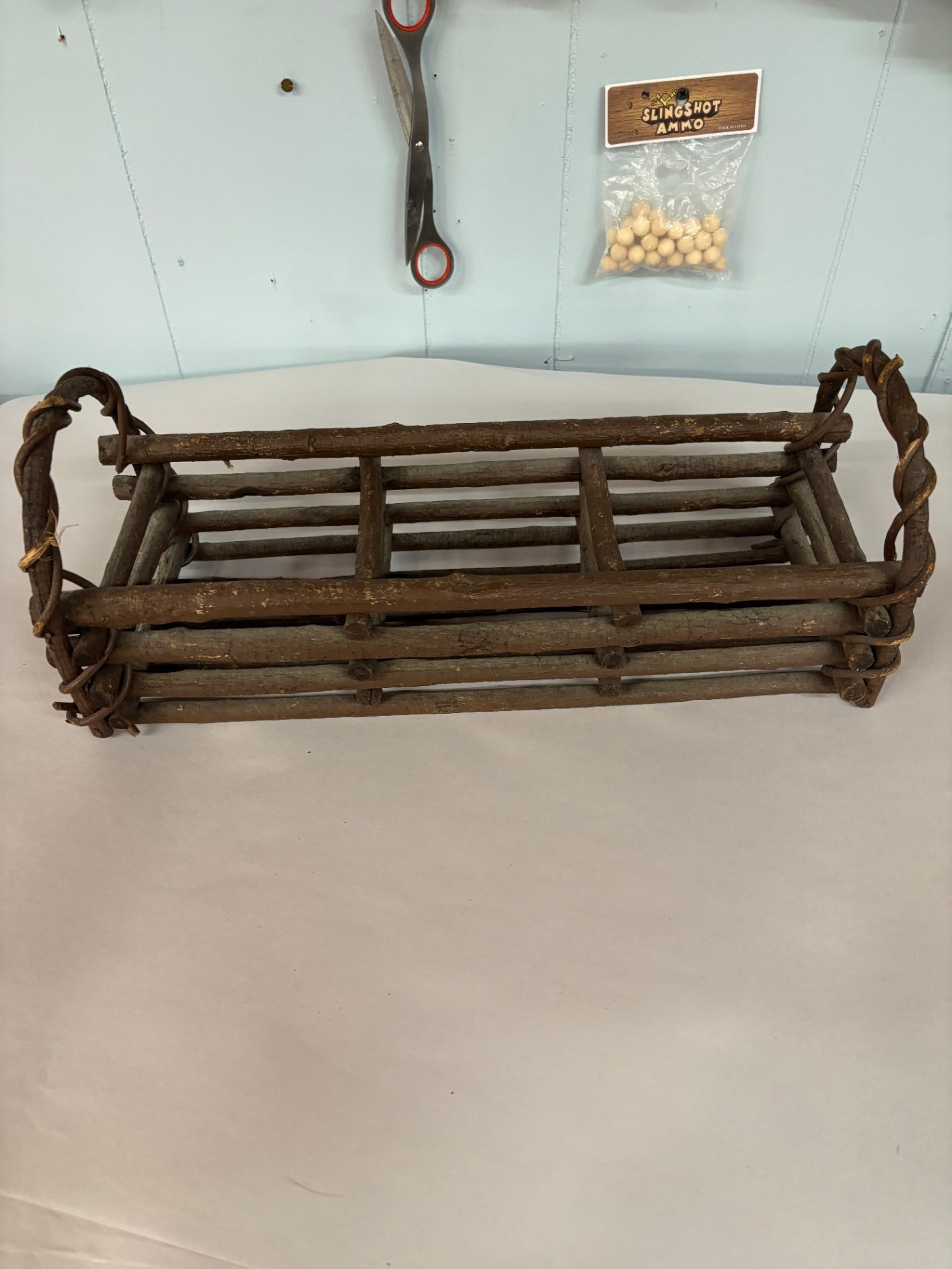  Rustic Twig Basket 