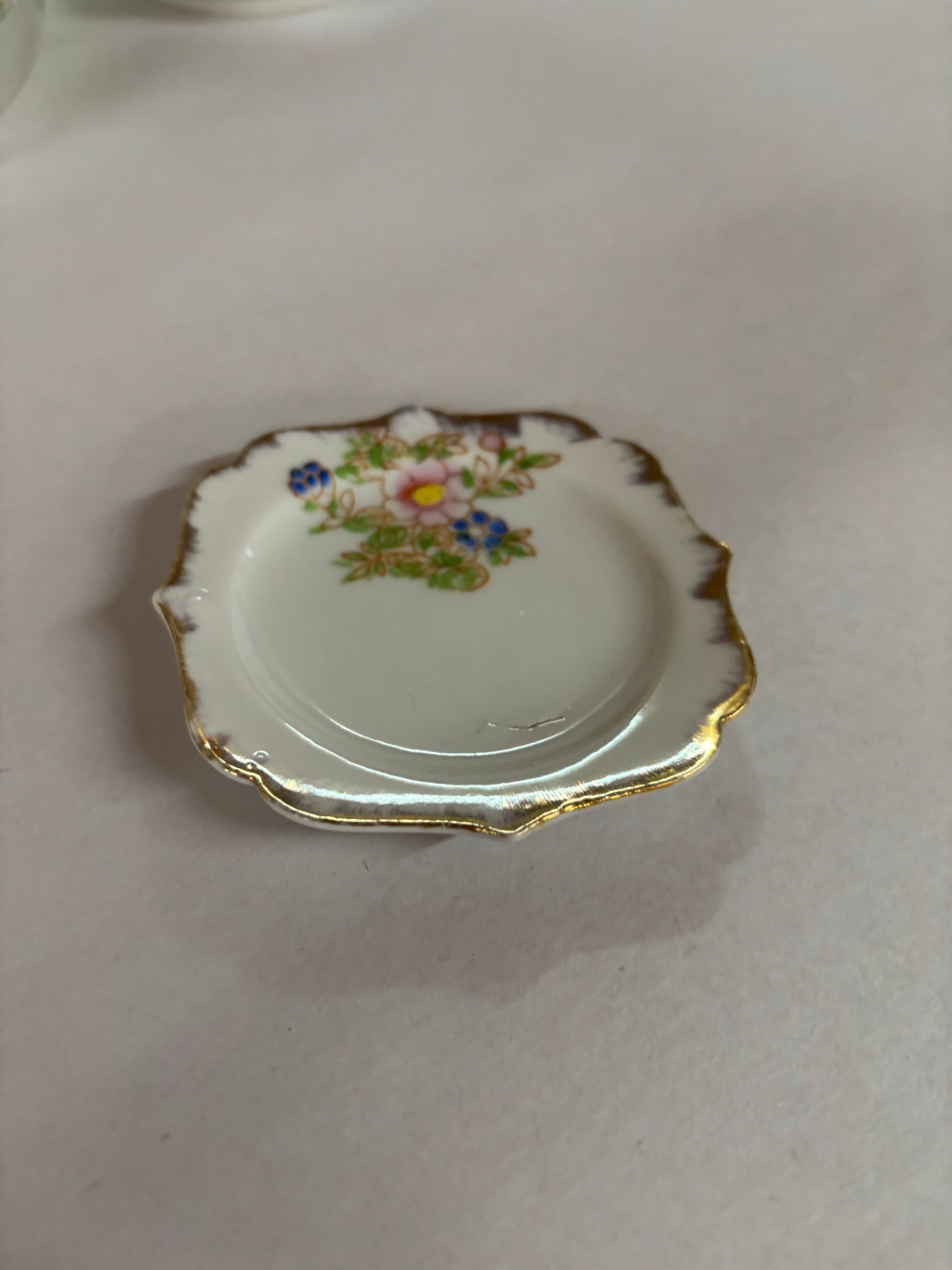 Vintage Trinket Pin Dish
