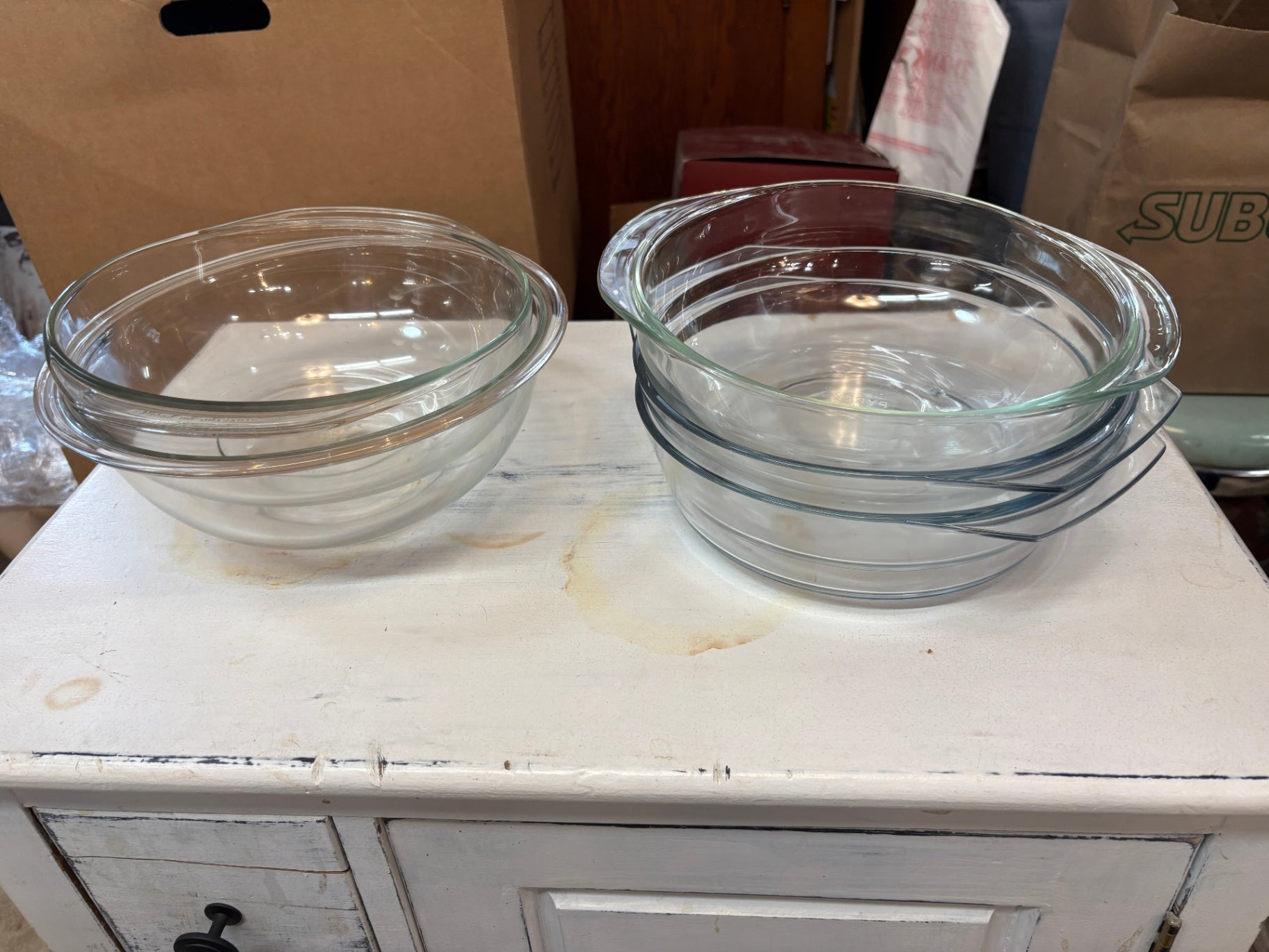  Vintage Pyrex Bowls