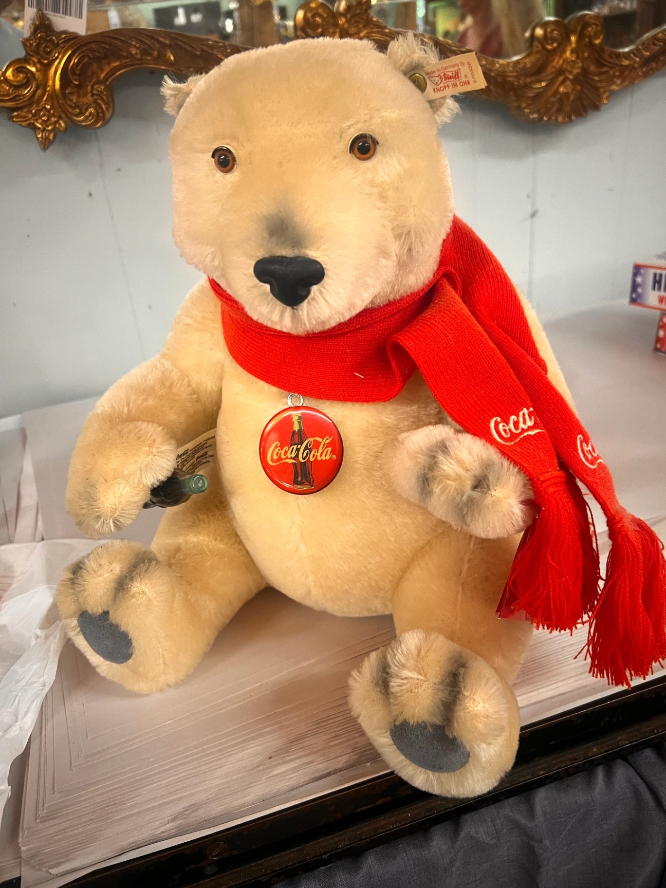 Coca Cola Steiff Bear