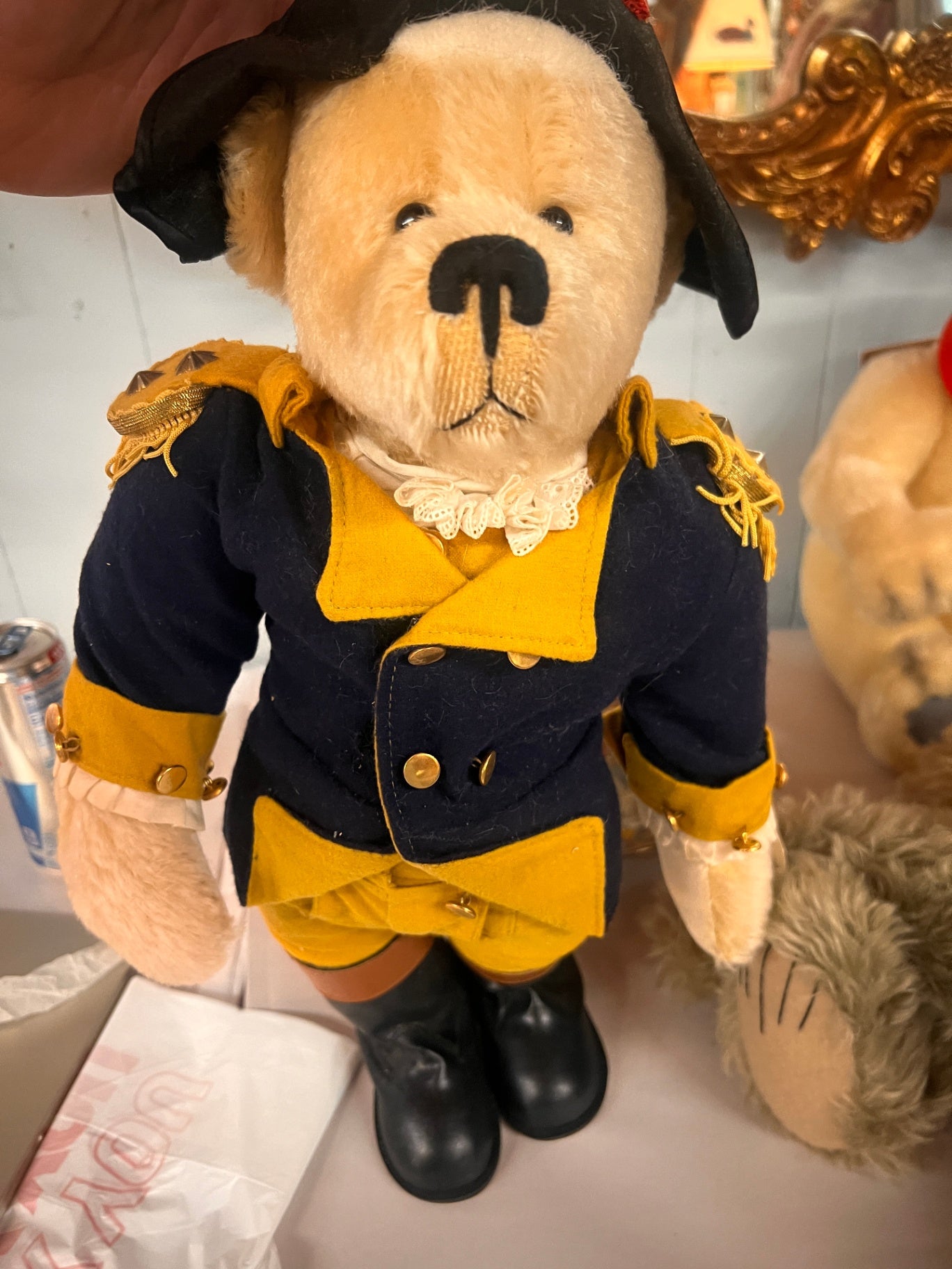 Bear Essentials Plush George Washington Teddy Bear
