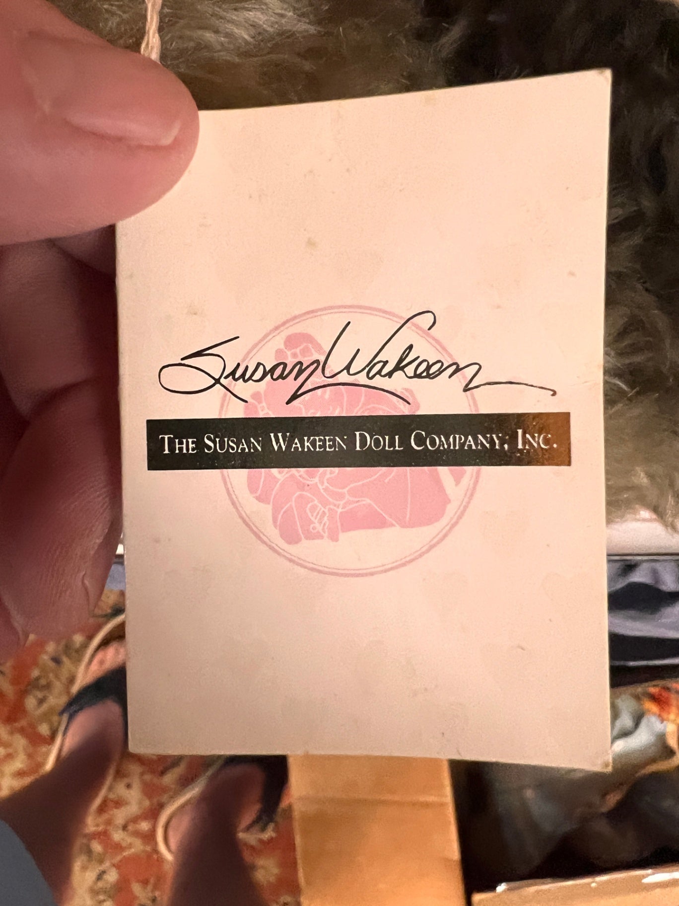 Susan Wakeen Collectible Doll in Original Outfit with Tag & Booklet