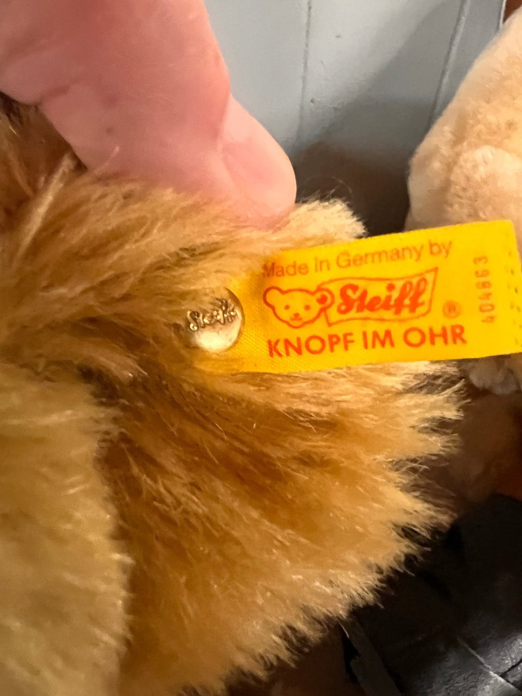 Vintage Steiff 1984s. Teddy Bear Made in Western Germany