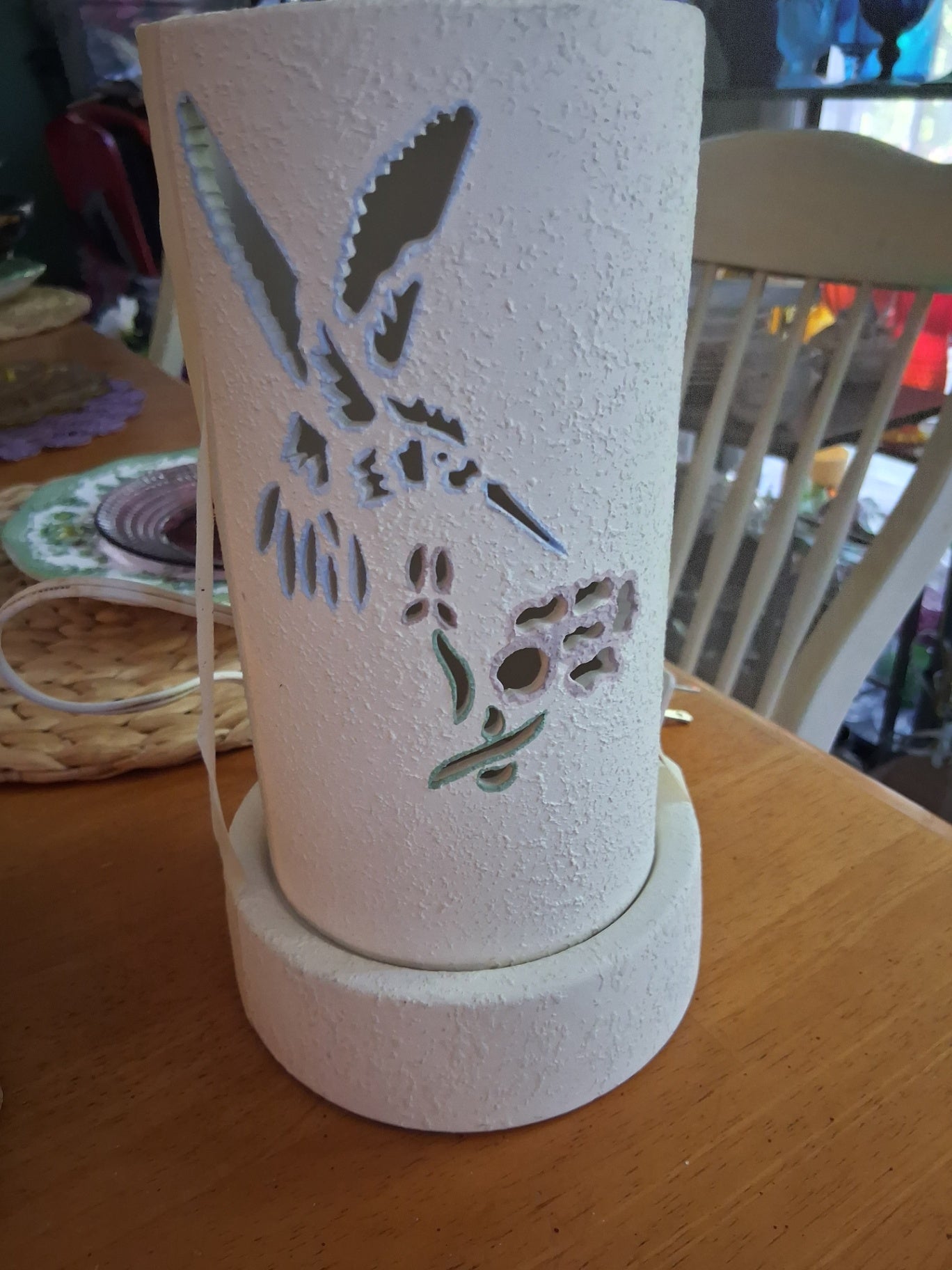 Hummingbird lamp dsc