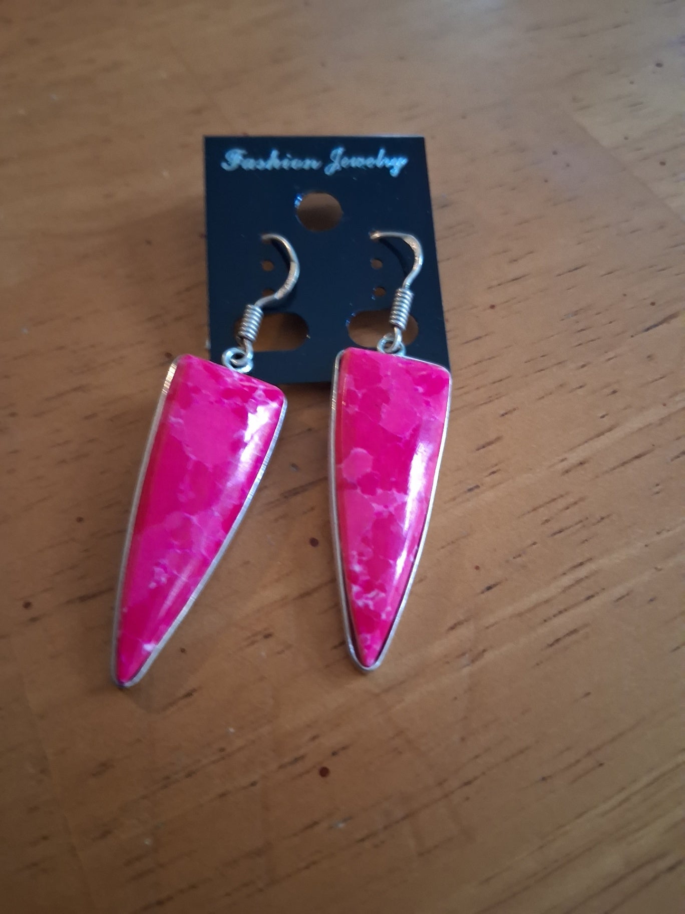 Pink earrings dsc 