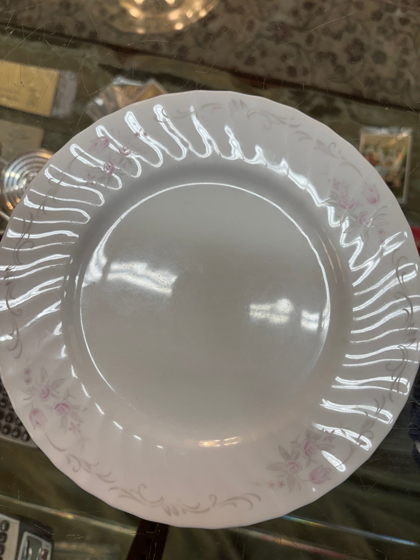 Royal Worcester Bone China Dinner Plate – Dulany-Vernay Co. Baltimore – Made in England