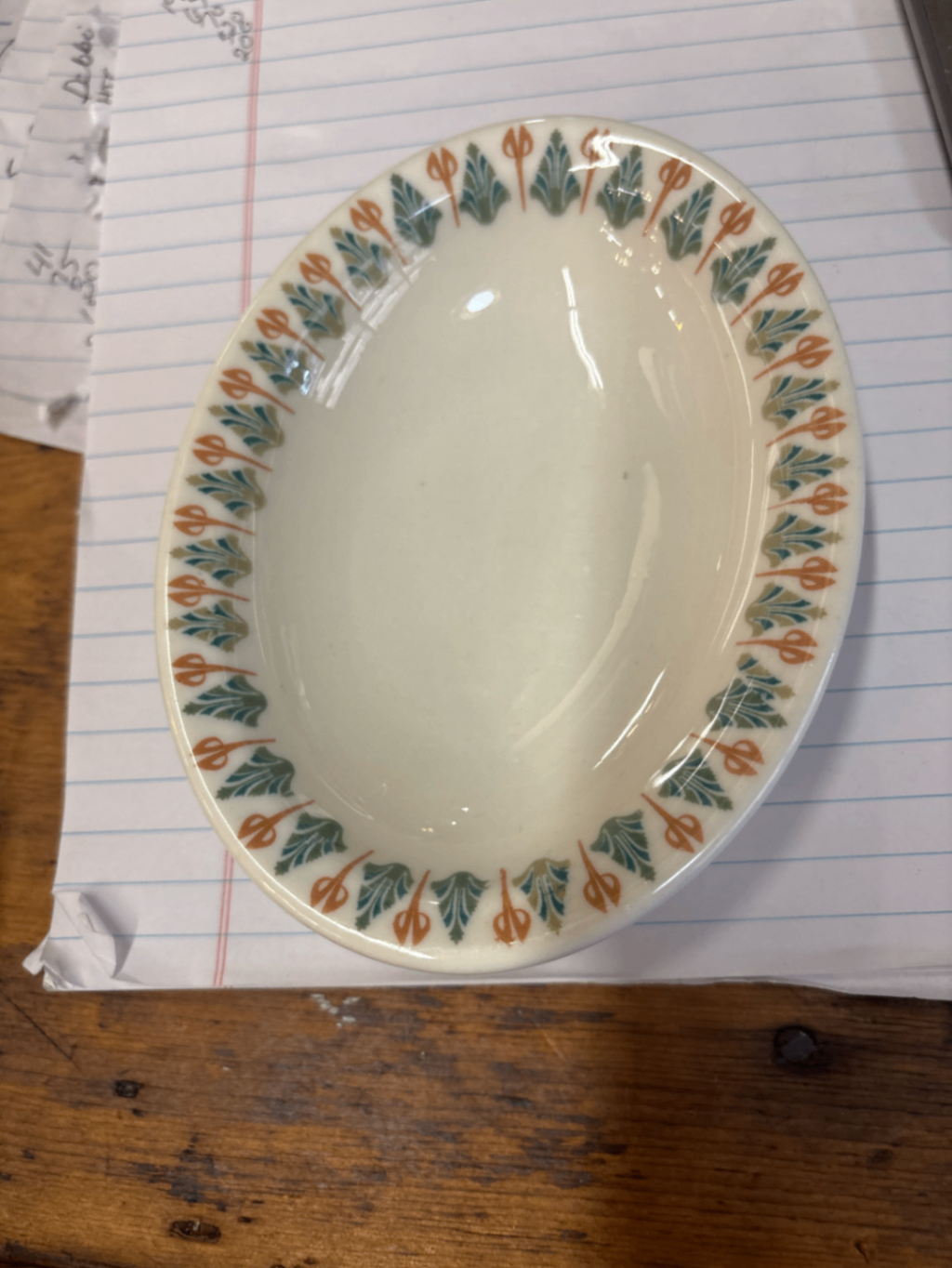 Syracuse China ONLY 2 plates and 6 oval bowls
