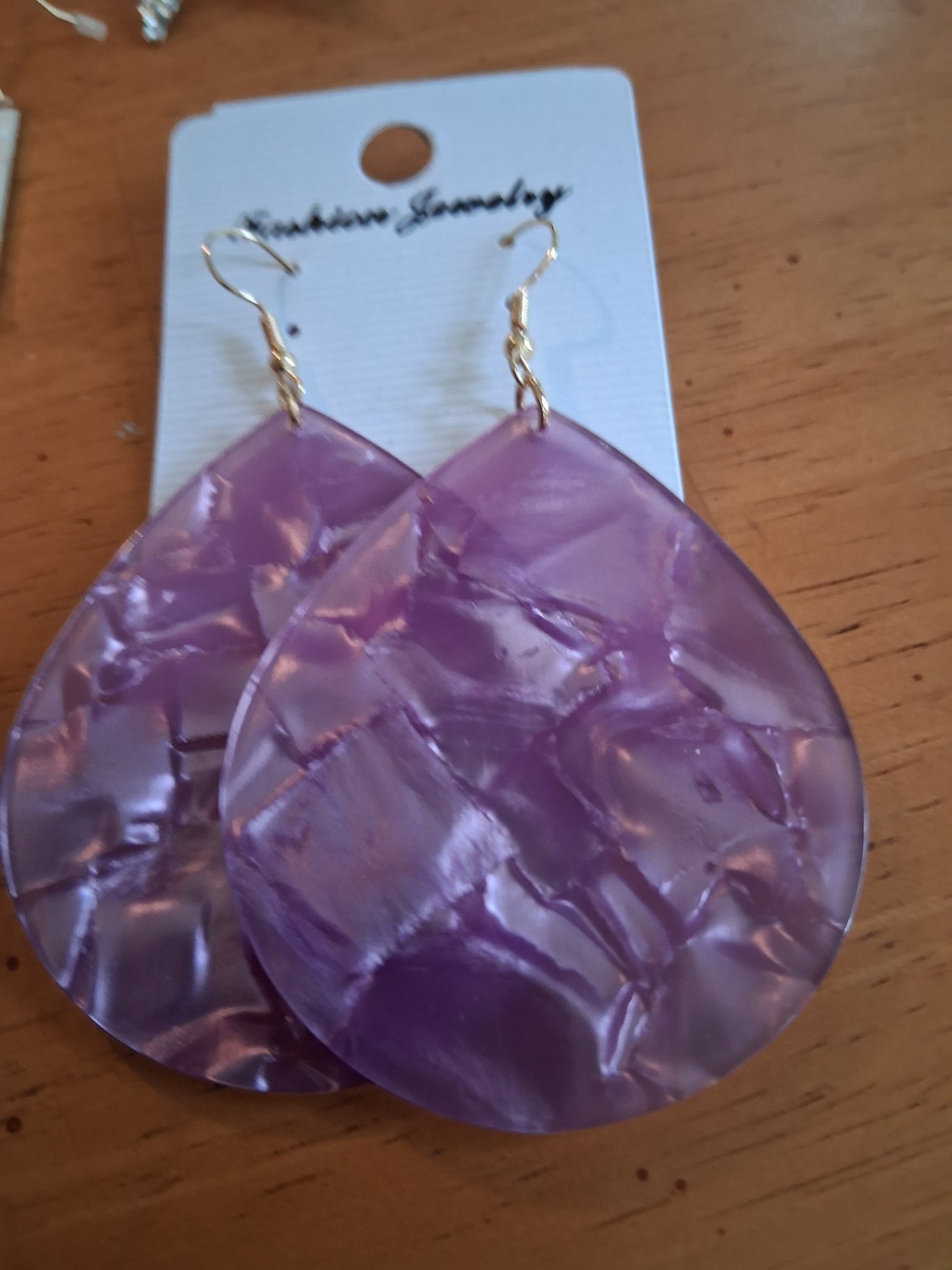 Purple earrings dsc 