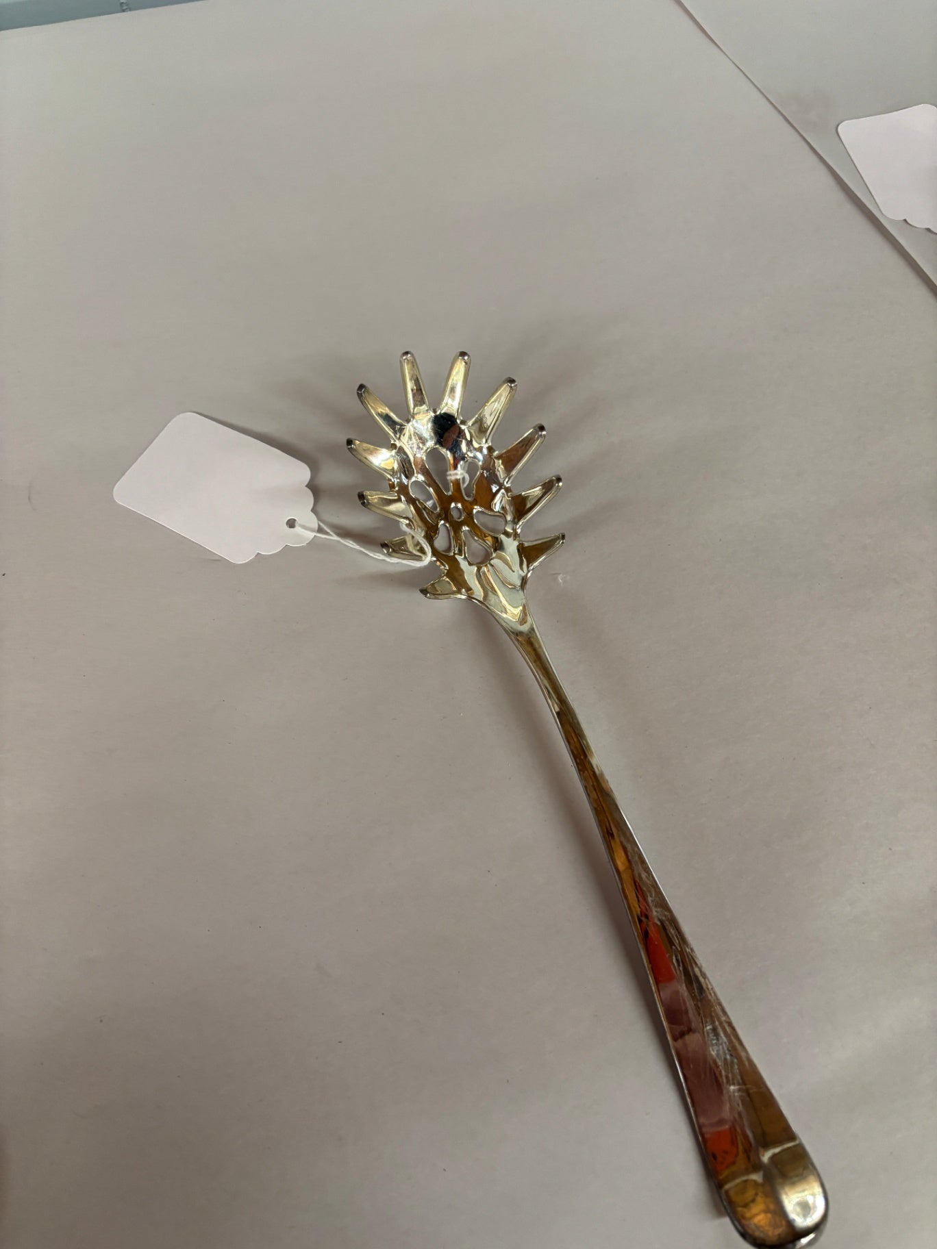 Silver-Plated Pasta Server