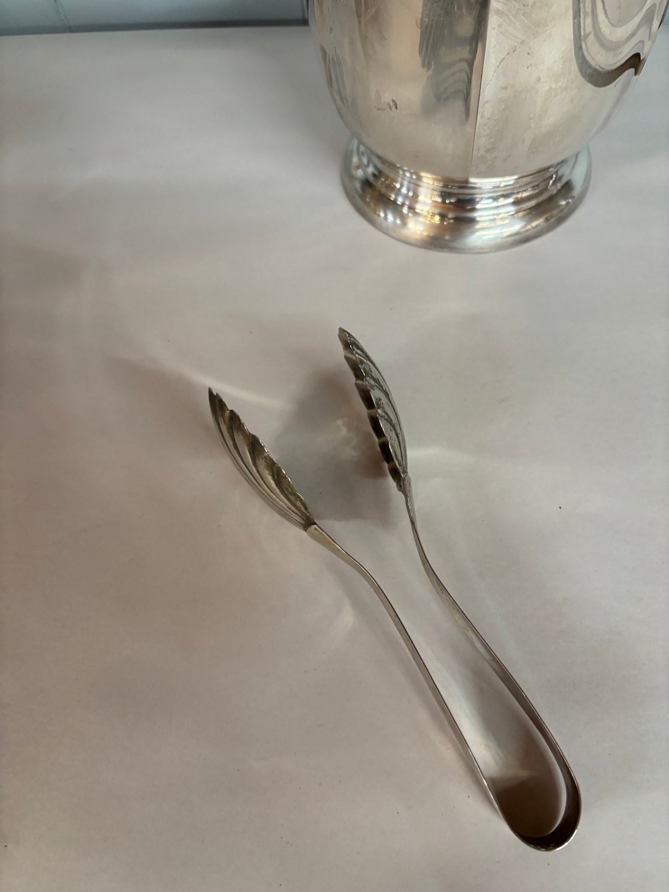 Silver Plate Tongs