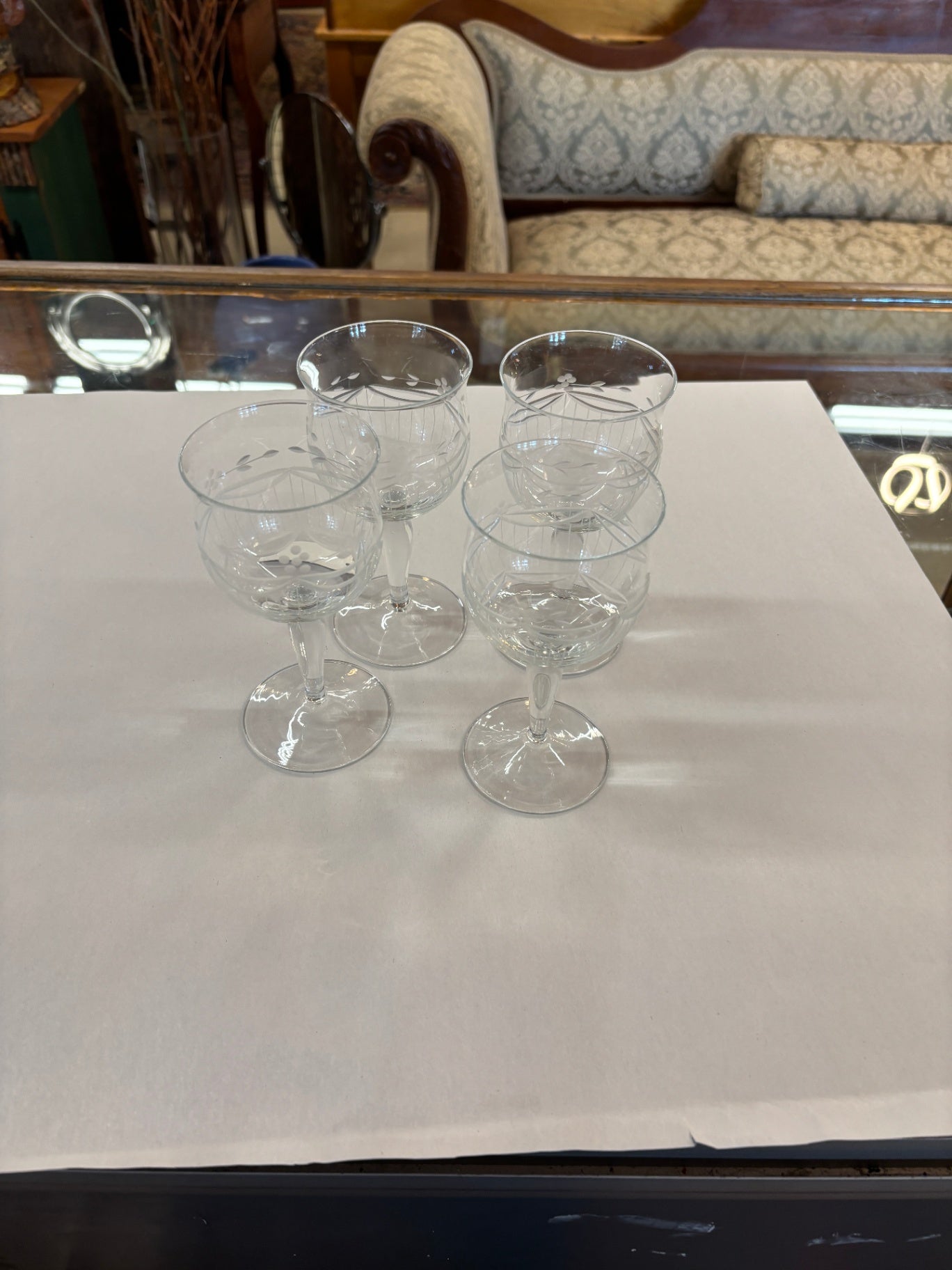 Set of 4 Wine Glasses