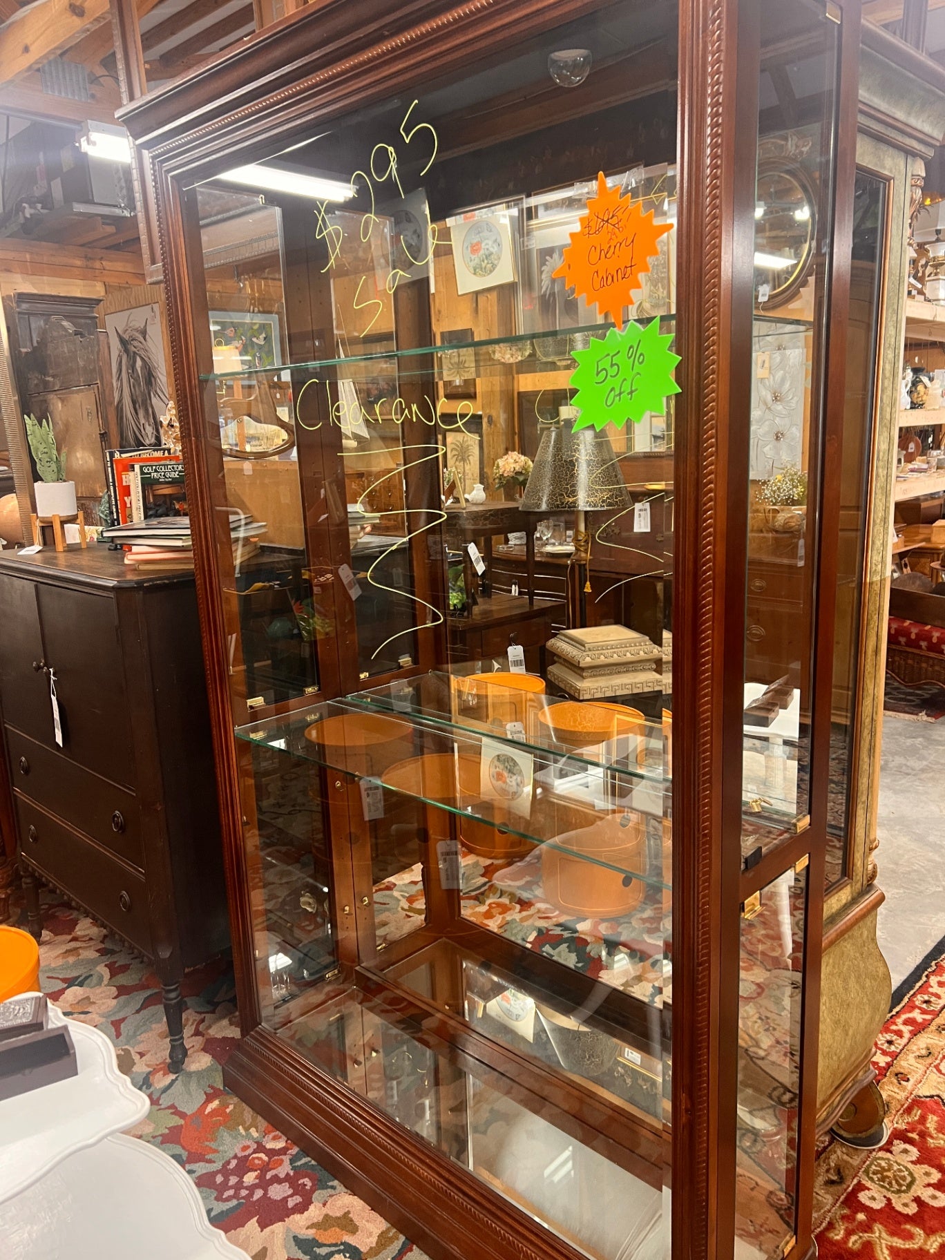 Glass Display Cabinet