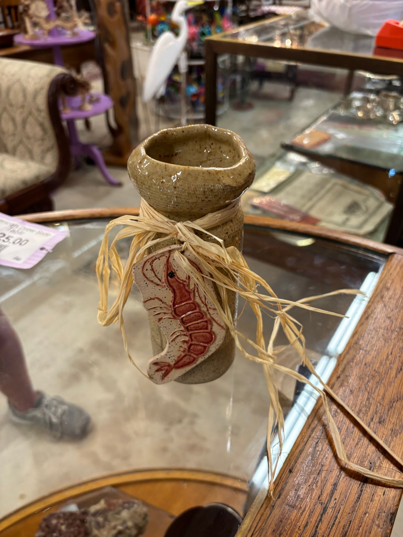Shrimp Vase