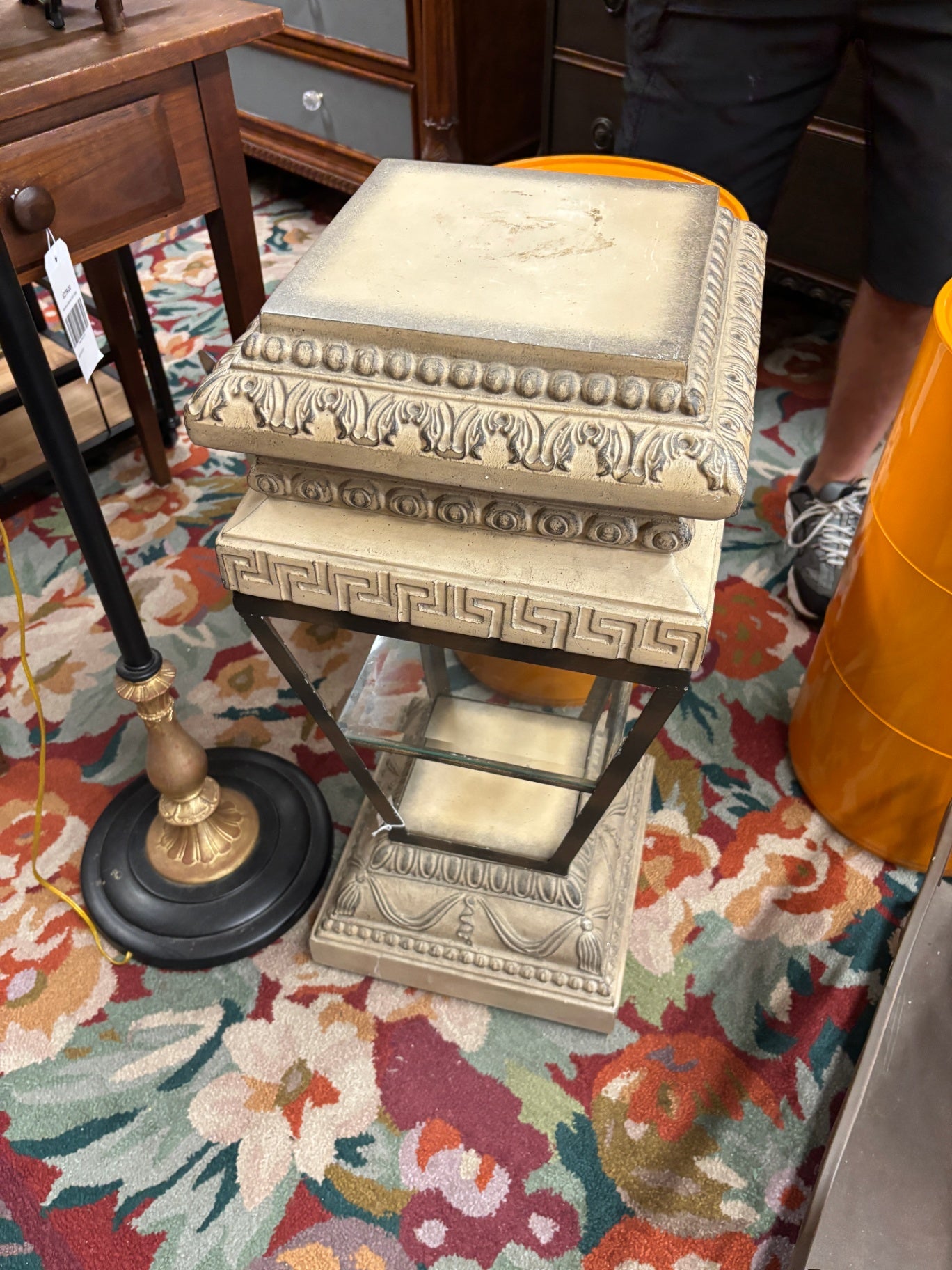 Large  Pedestal Plant Stand