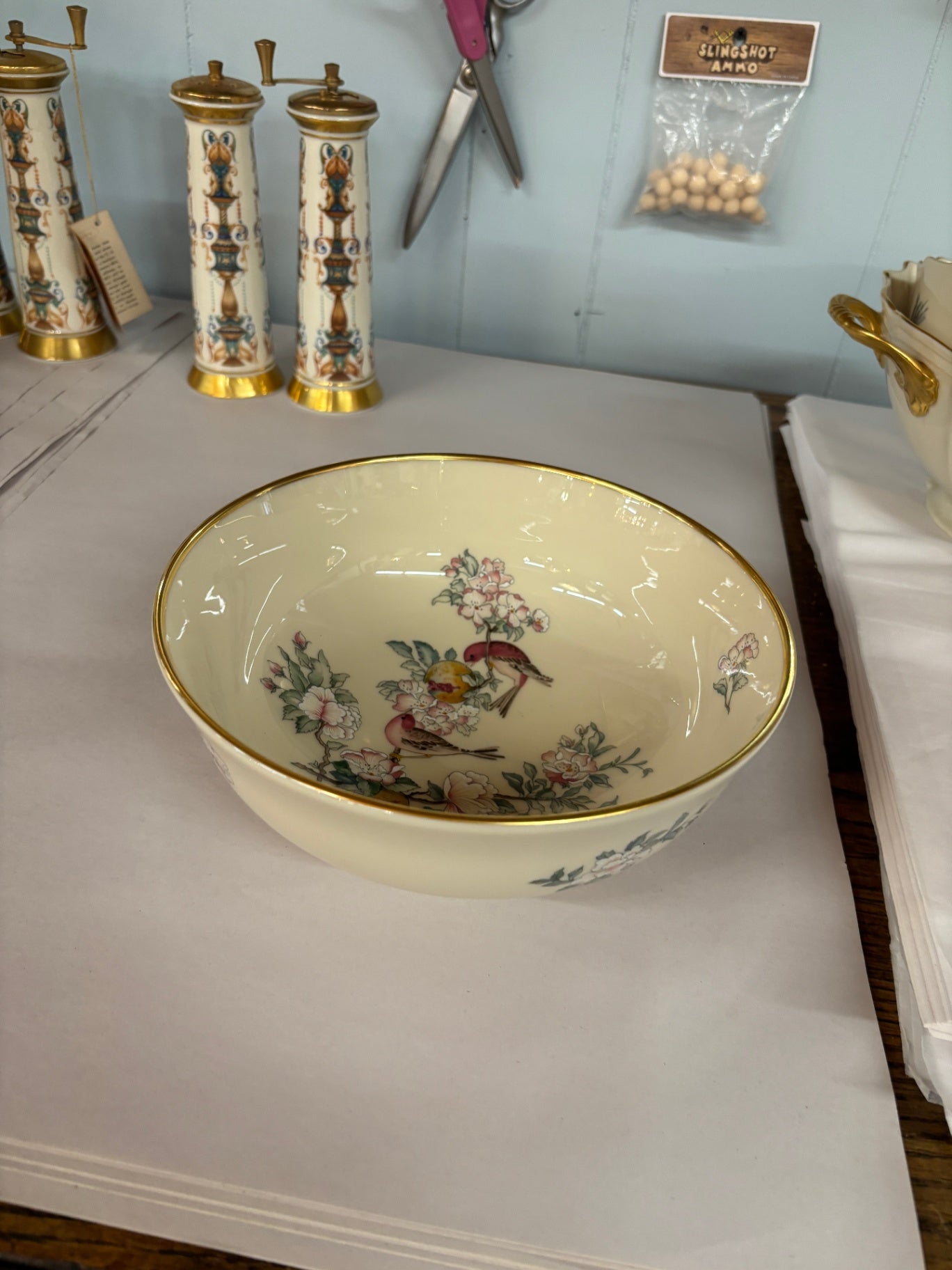  Lenox Serenade salad serving bowl 