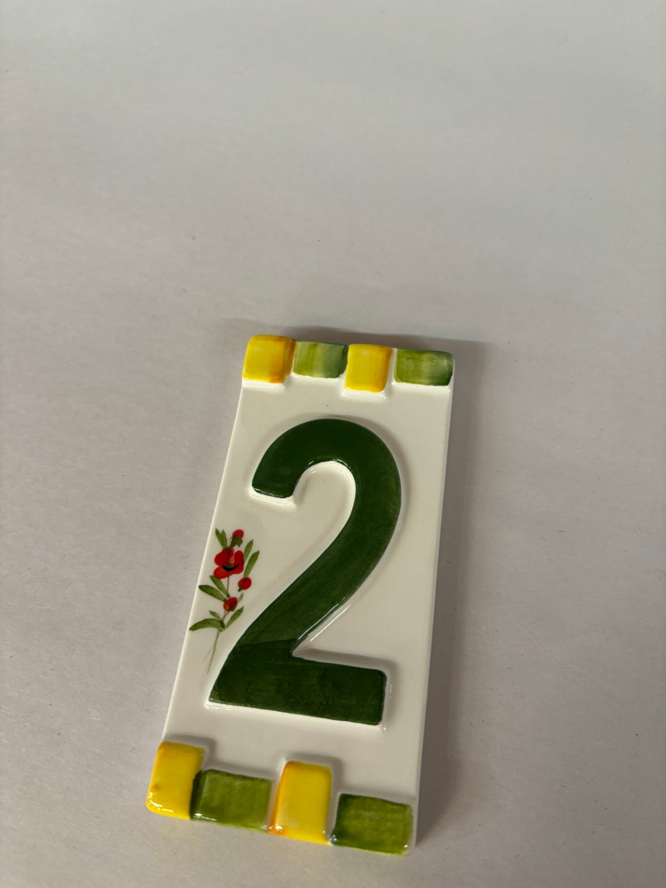 Ceramic House Tile Numbers