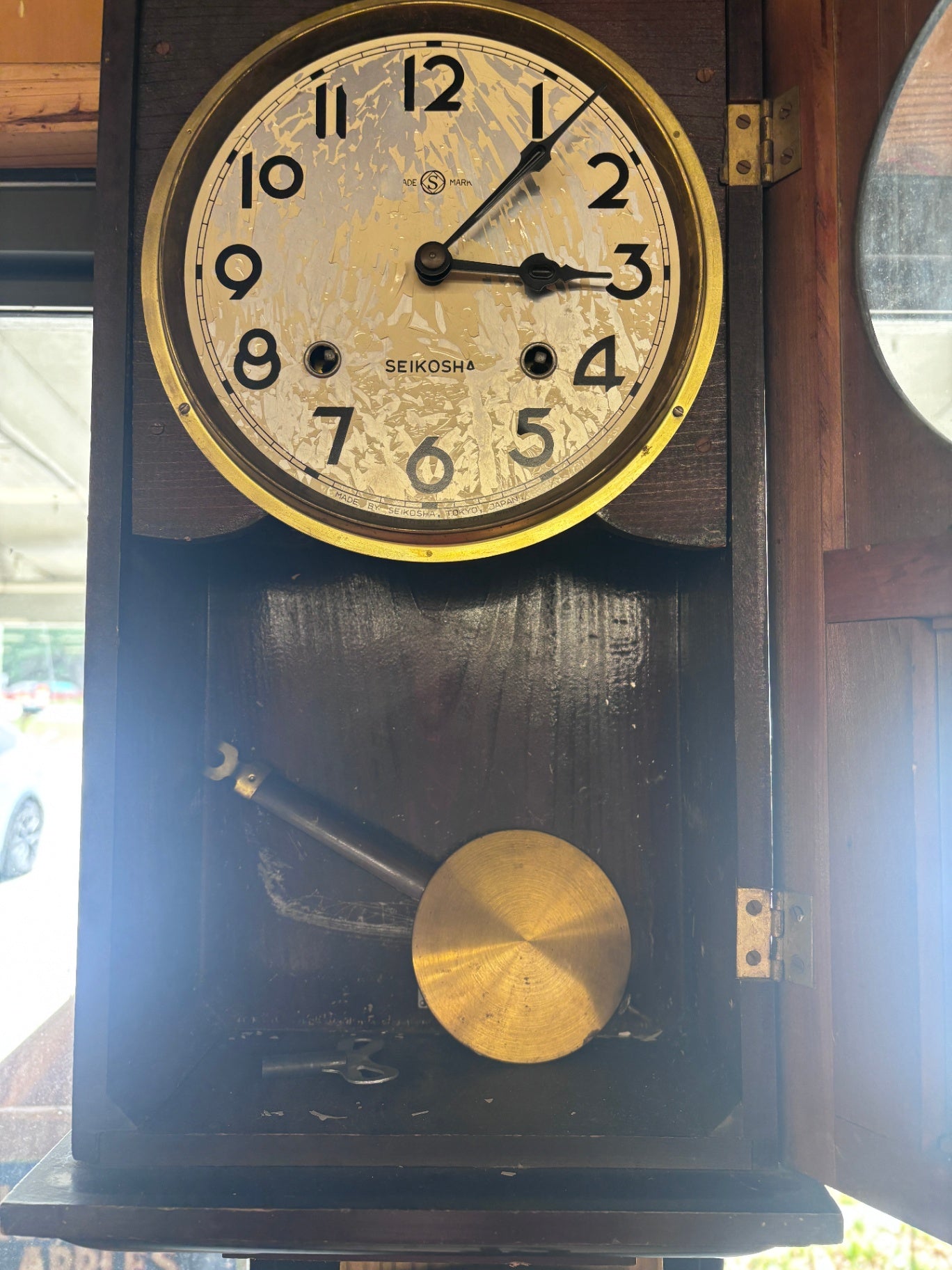 Seikosha (Seiko) wall regulator clock,