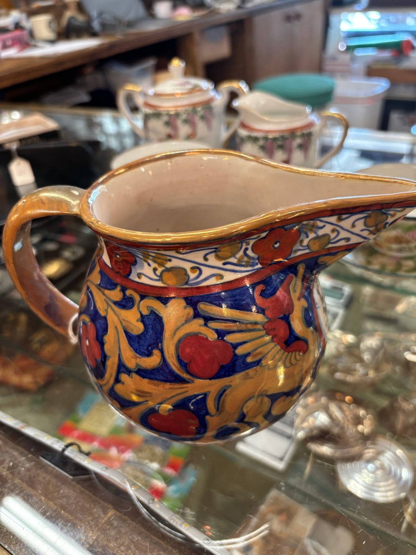 Gualdo Tadino Renaissance Italian decorative pitcher