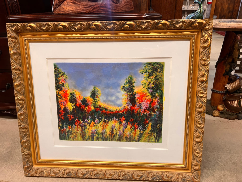Yuval Wolfson "Autumn Haze" Signed Limited Edition Serigraph
