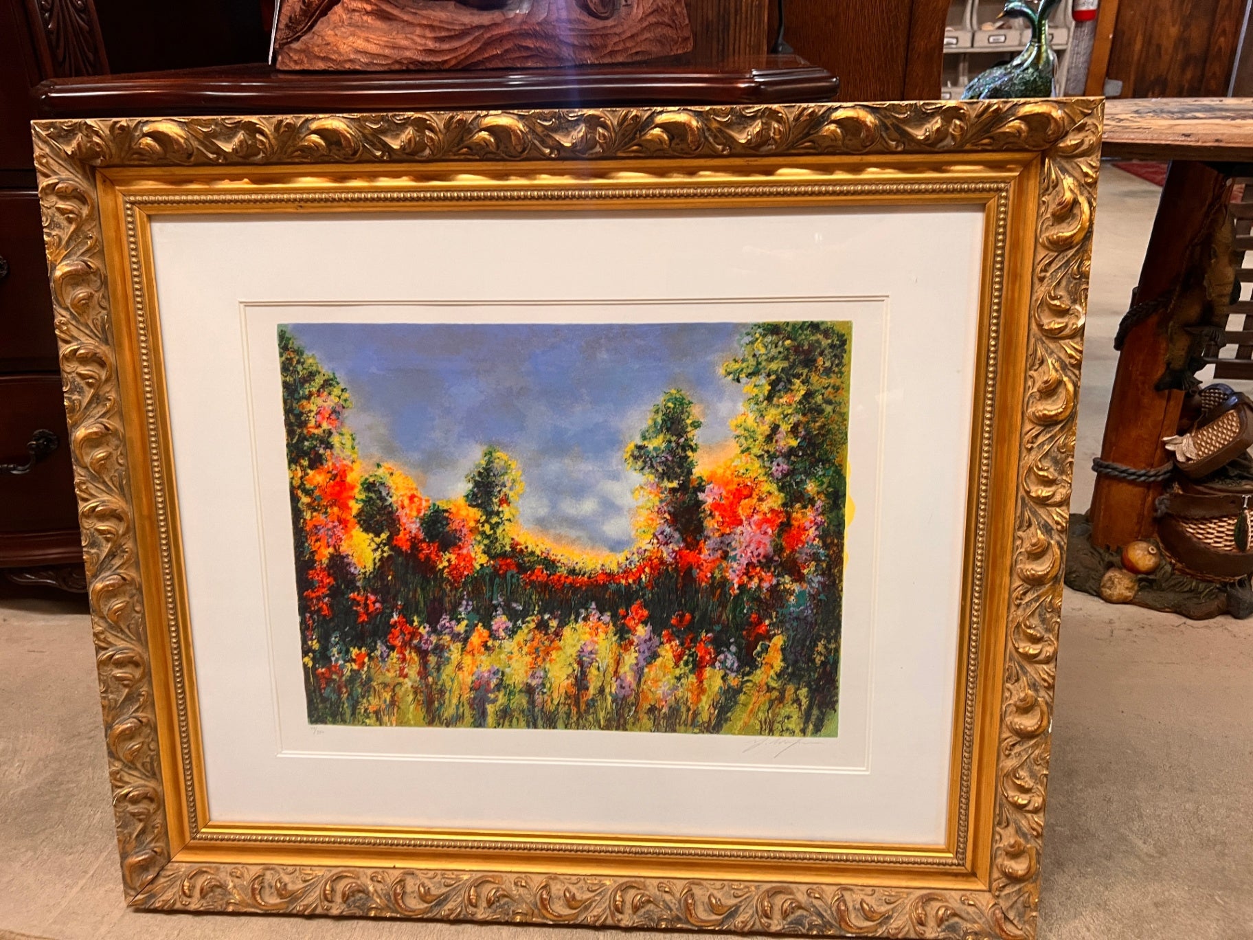 Yuval Wolfson "Autumn Haze" Signed Limited Edition Serigraph