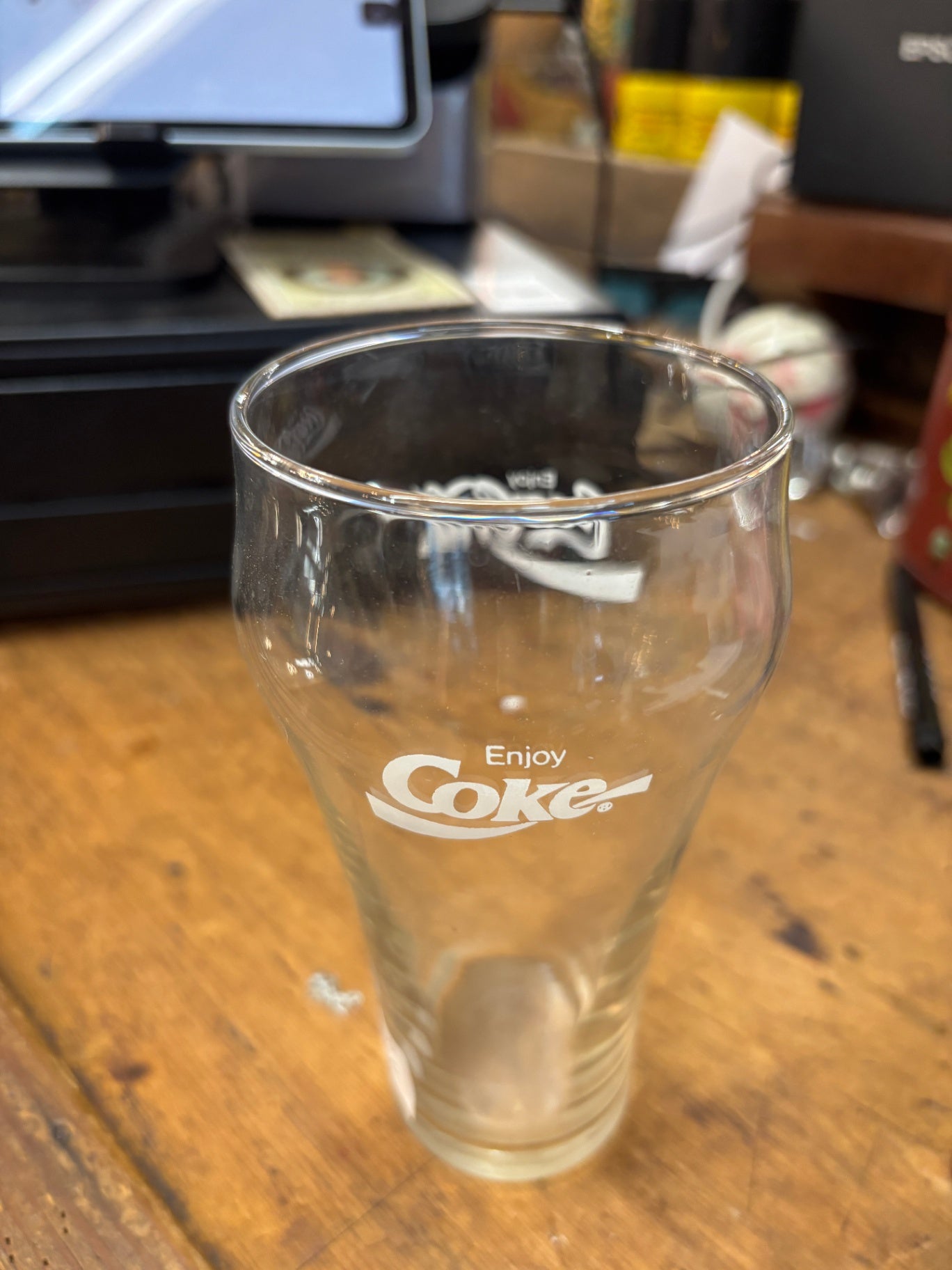 Vintage 1970s Coca-Cola Drinking Glass. Set Of 4