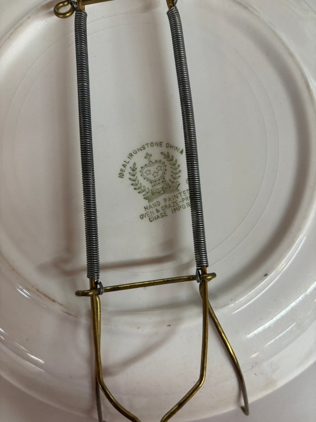 Vintage Hand Painted Japanese Ideal Ironstone China Floral Serving Platter – Chase Importers