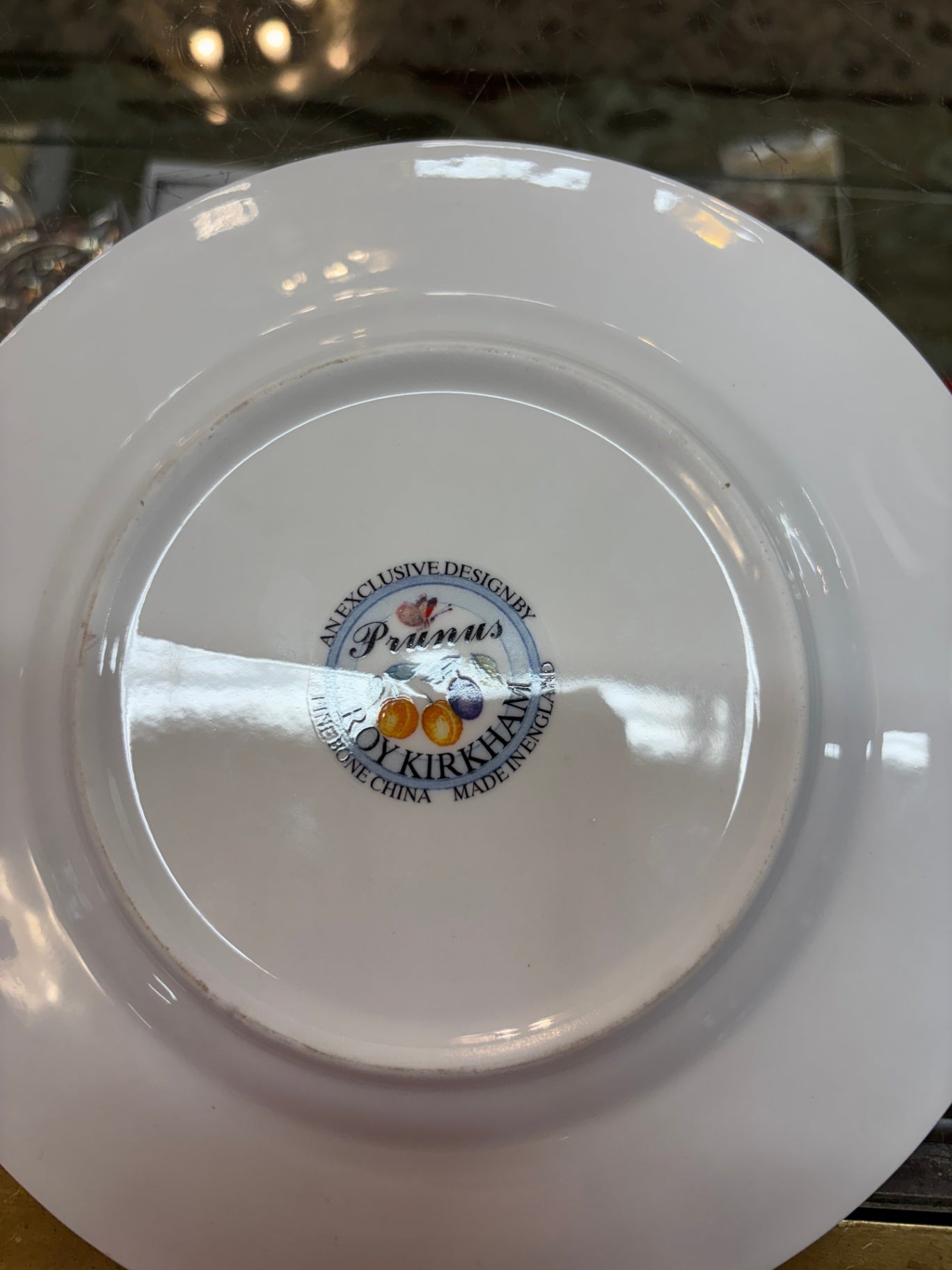  Roy Kirkham "Prunus" pattern plate