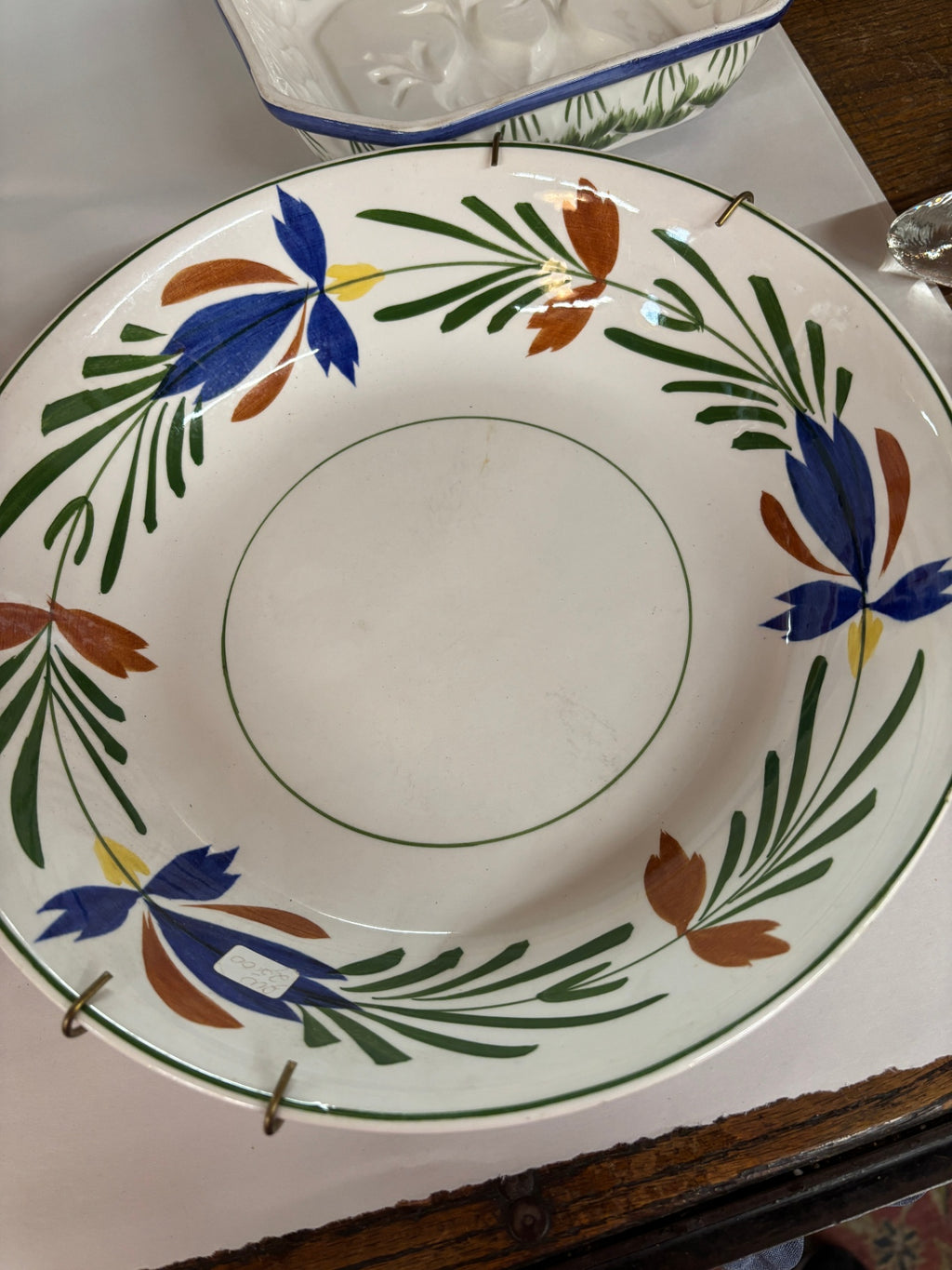 Vintage Hand Painted Japanese Ideal Ironstone China Floral Serving Platter – Chase Importers
