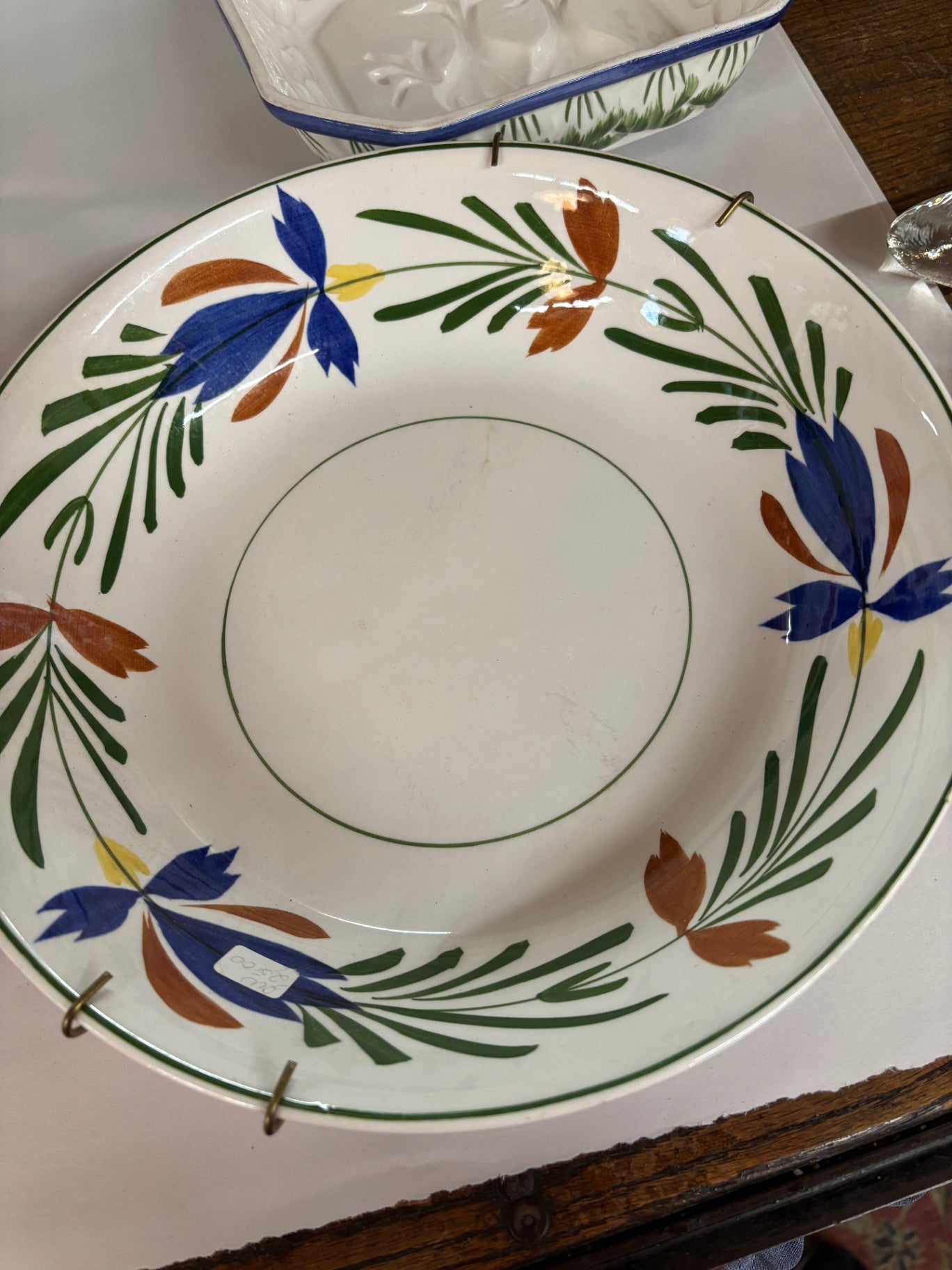 Vintage Hand Painted Japanese Ideal Ironstone China Floral Serving Platter – Chase Importers