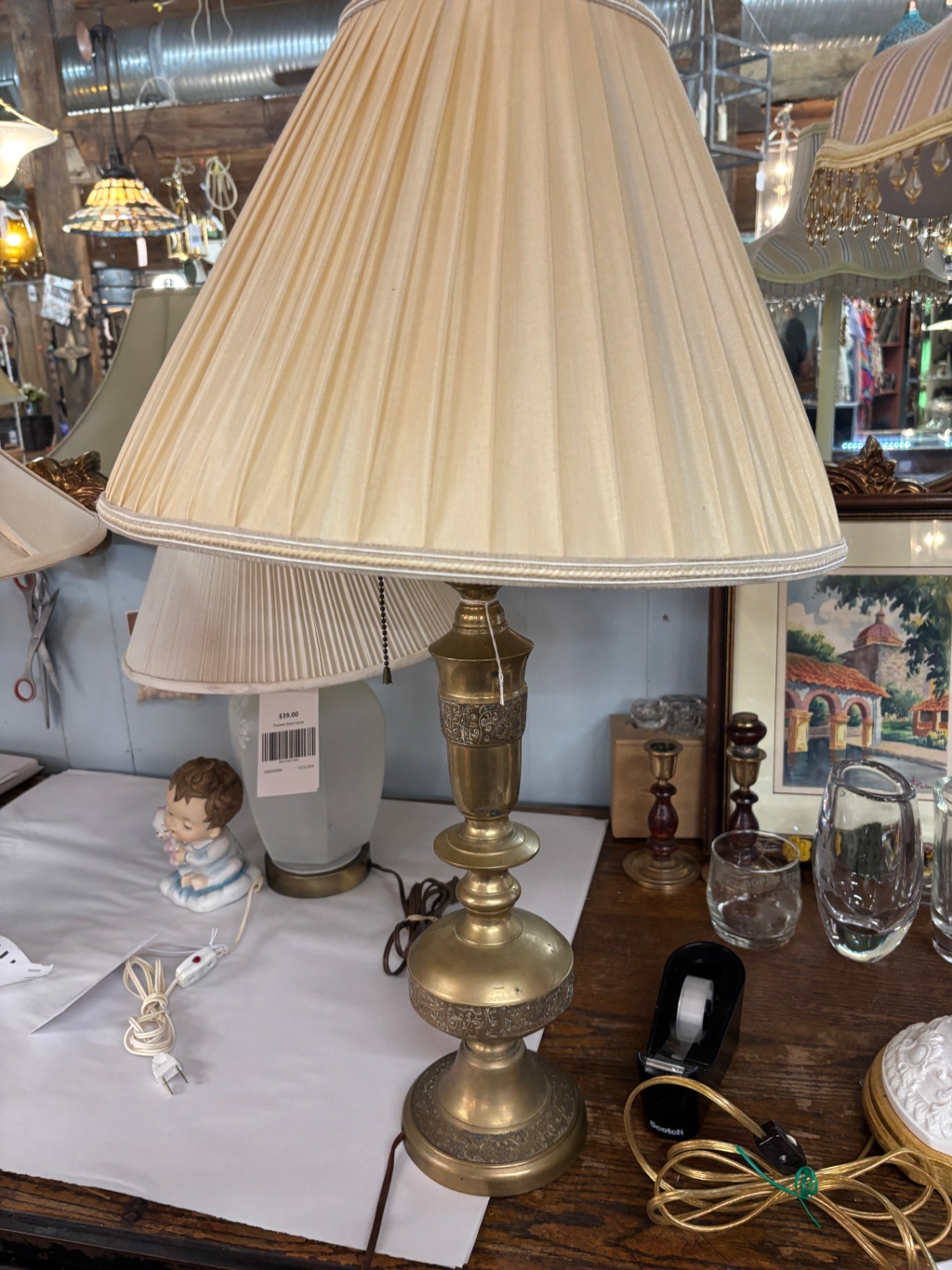 Brass Lamp
