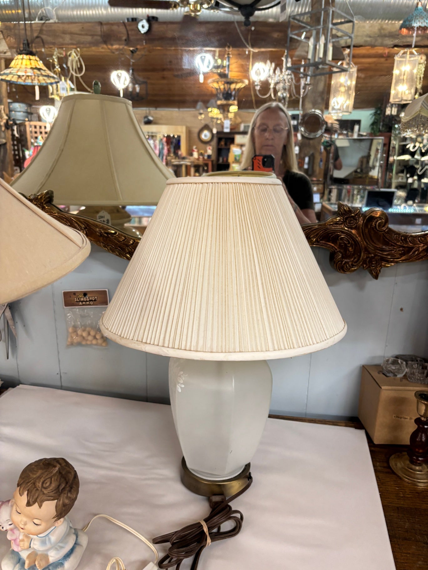 Frosted Glass Lamp