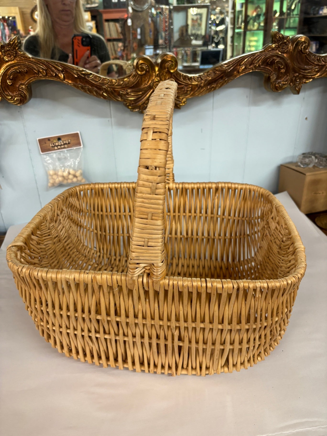 Square Wicker Basket