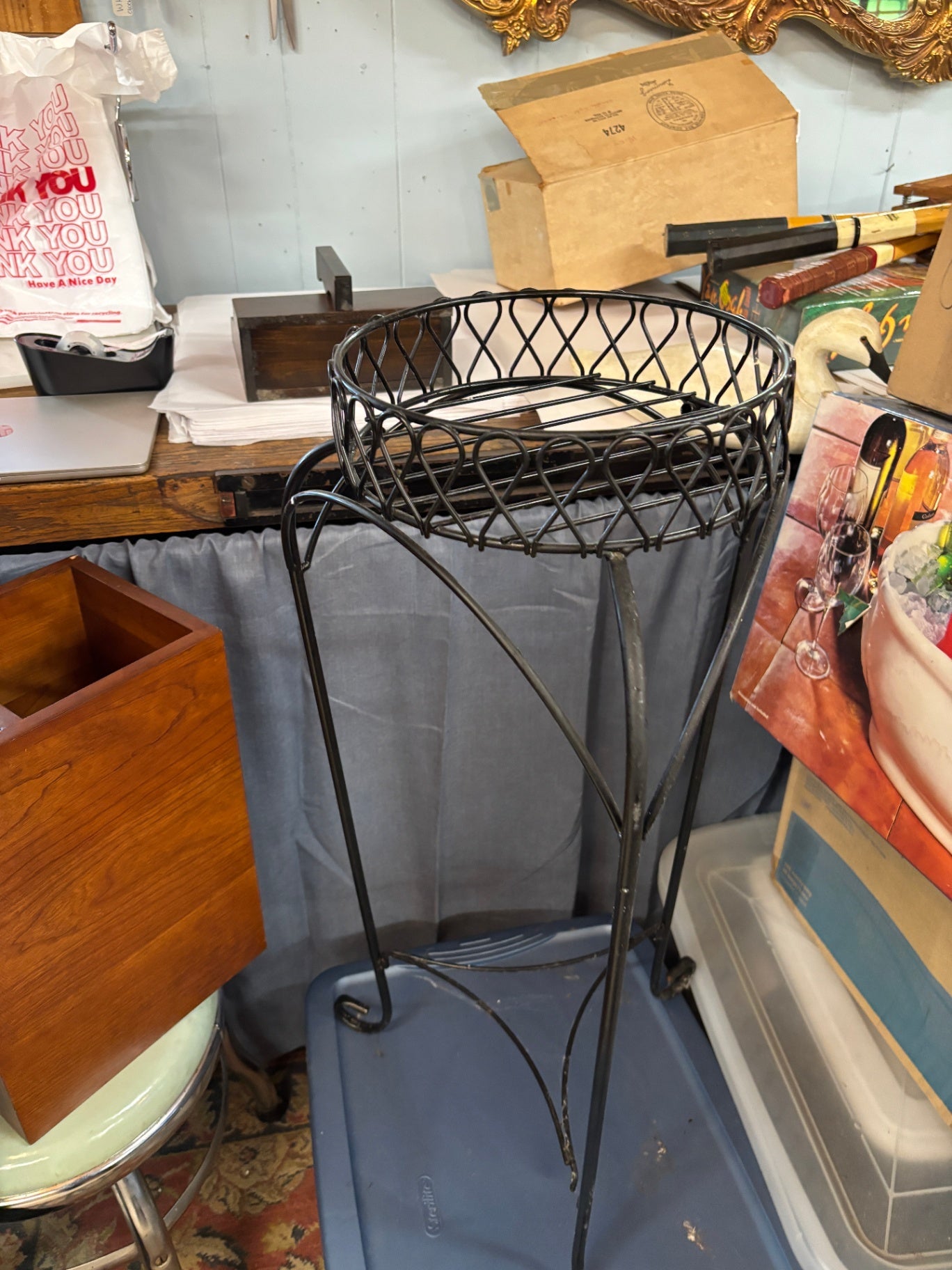 Black Plant Stand