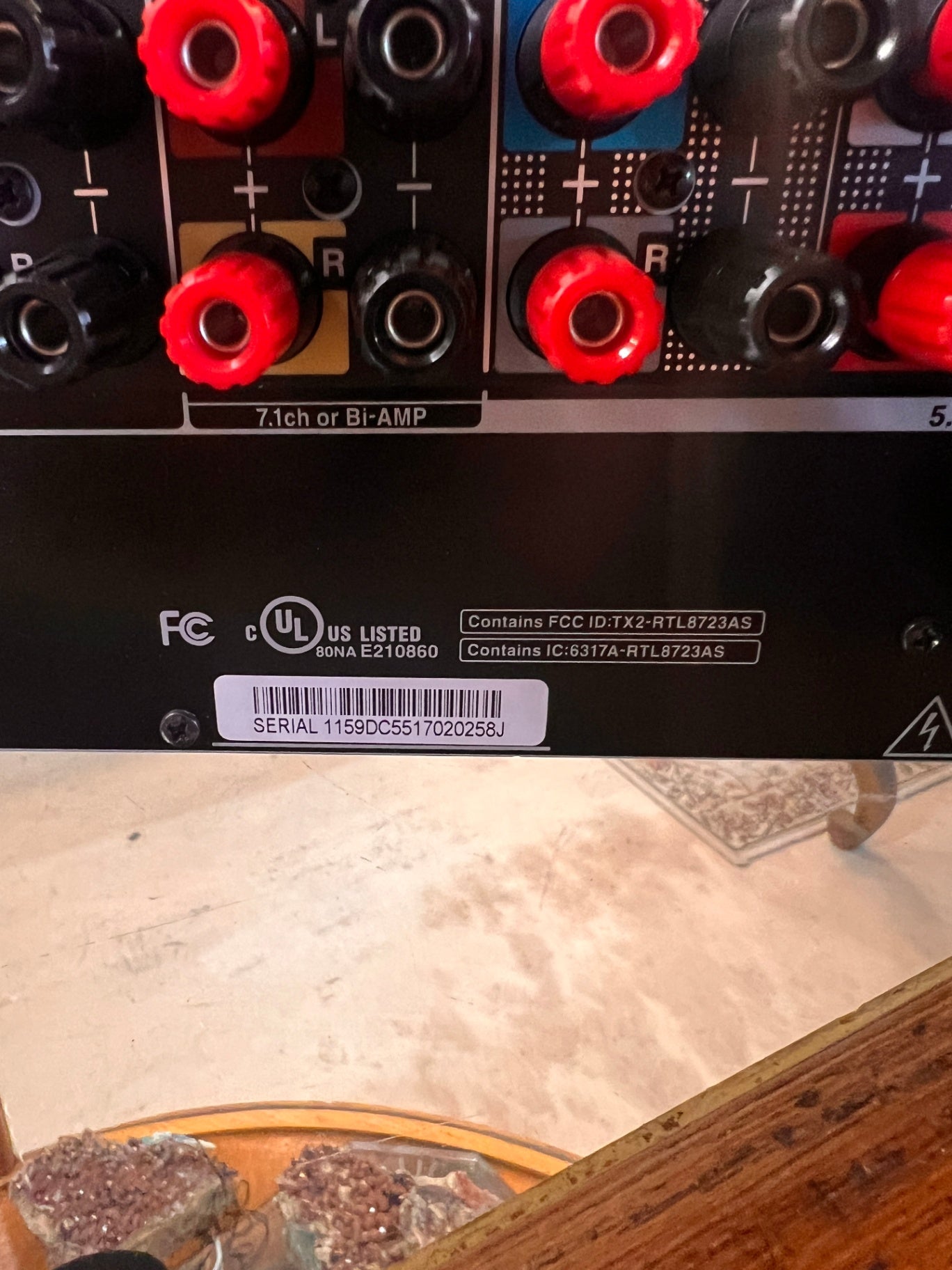 Onkyo TX-NR636 7.2 Channel Network AV Receiver Dolby Atmos Wi-Fi Bluetooth 4K HDMI