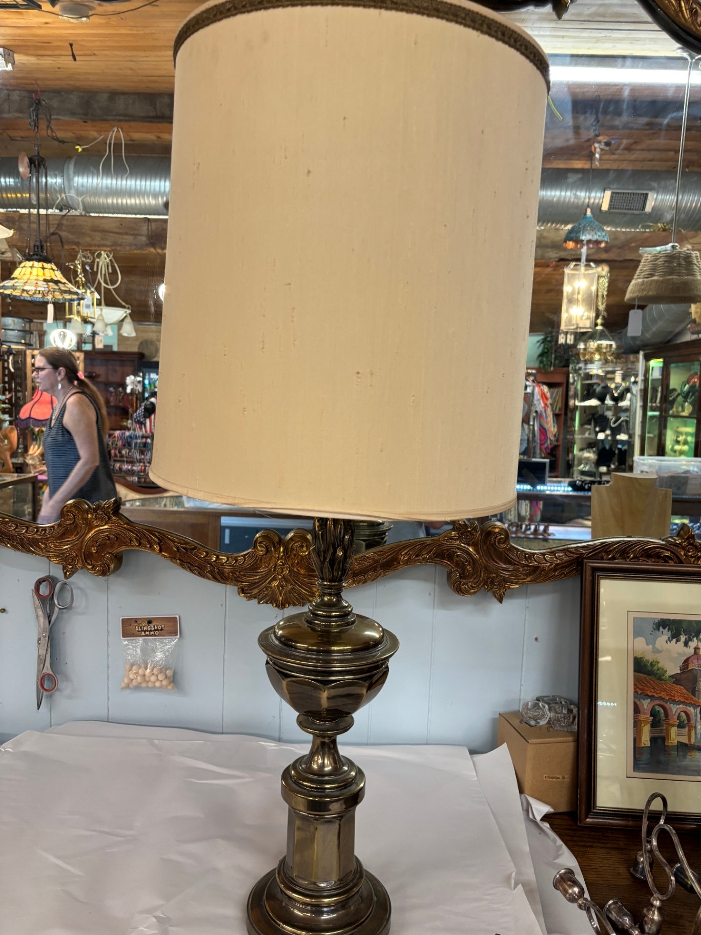Brass Lamp