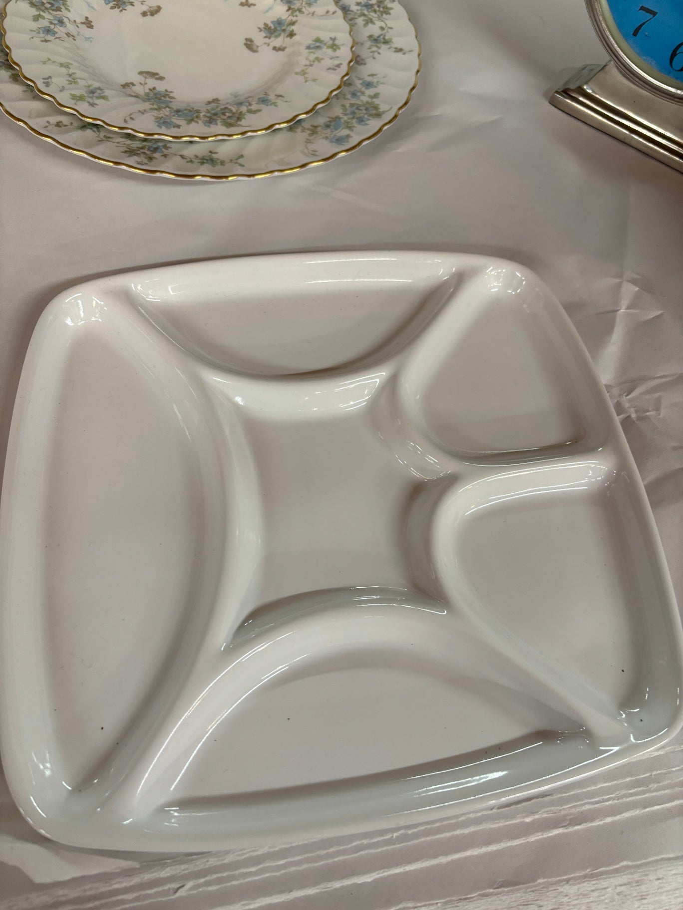 Professional Watercolor Mixing Plate Wells Ceramic