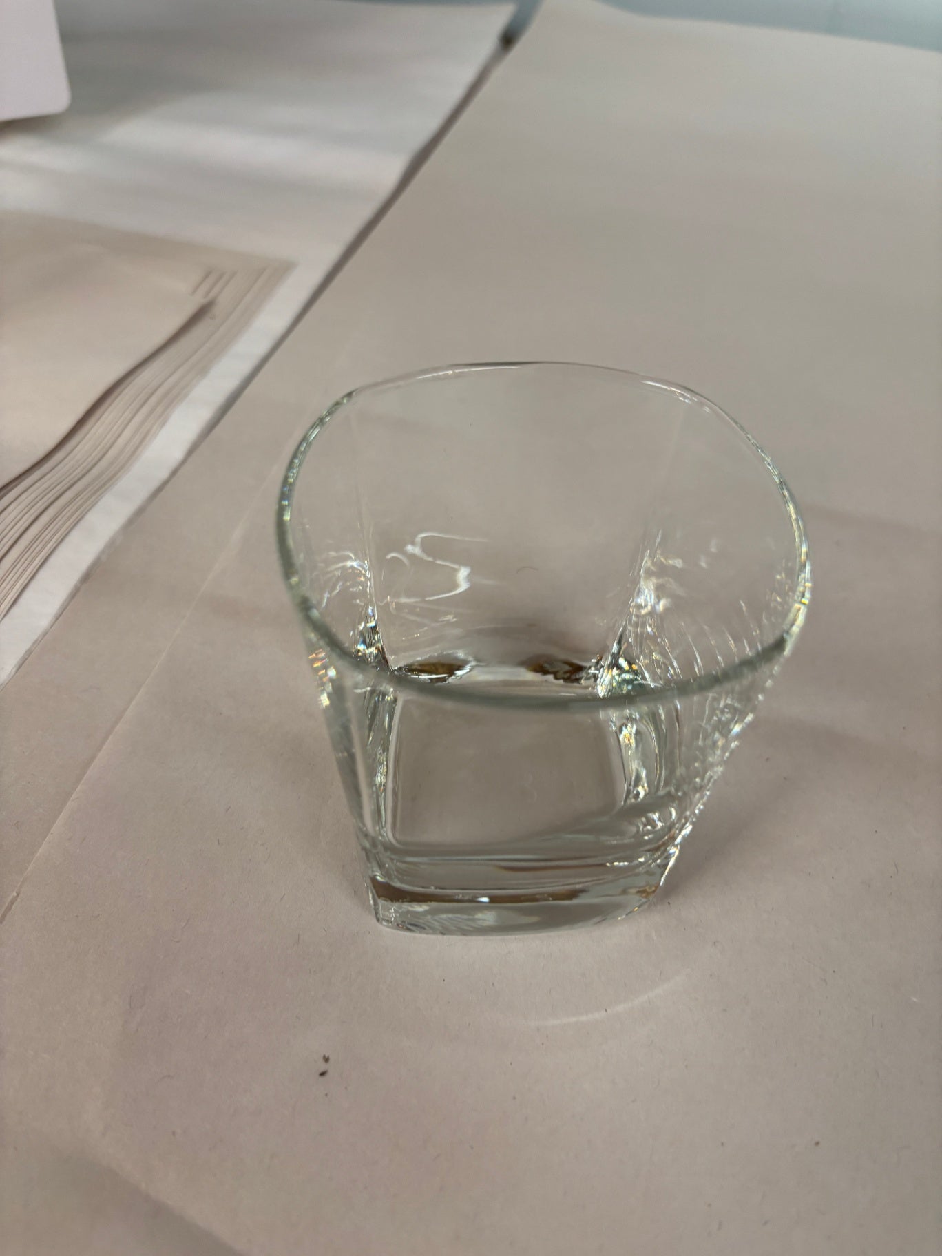 Square Bottom on the Rocks Cocktail Liqueur Glass Barware