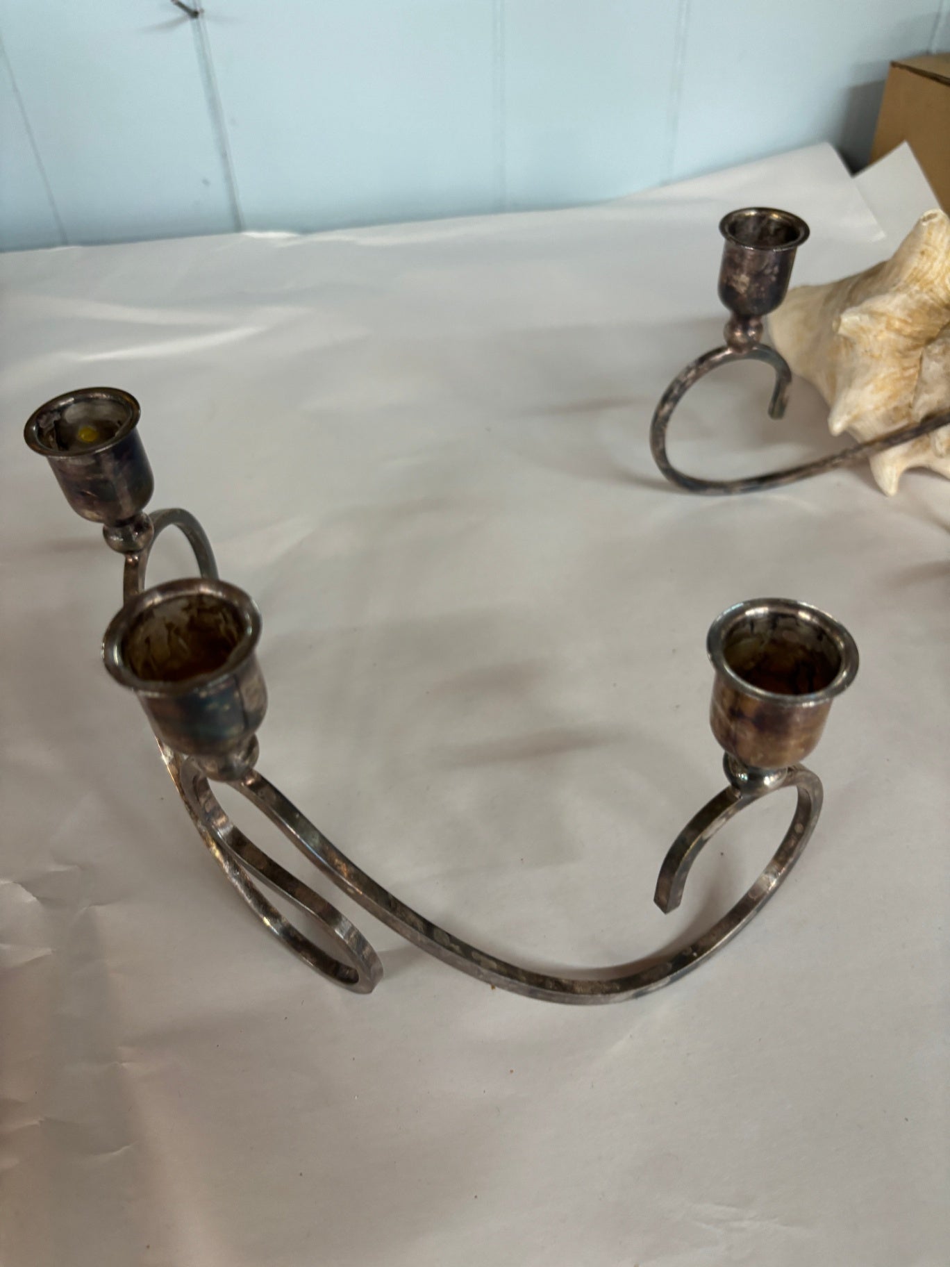 Silver Plate Candlelabra