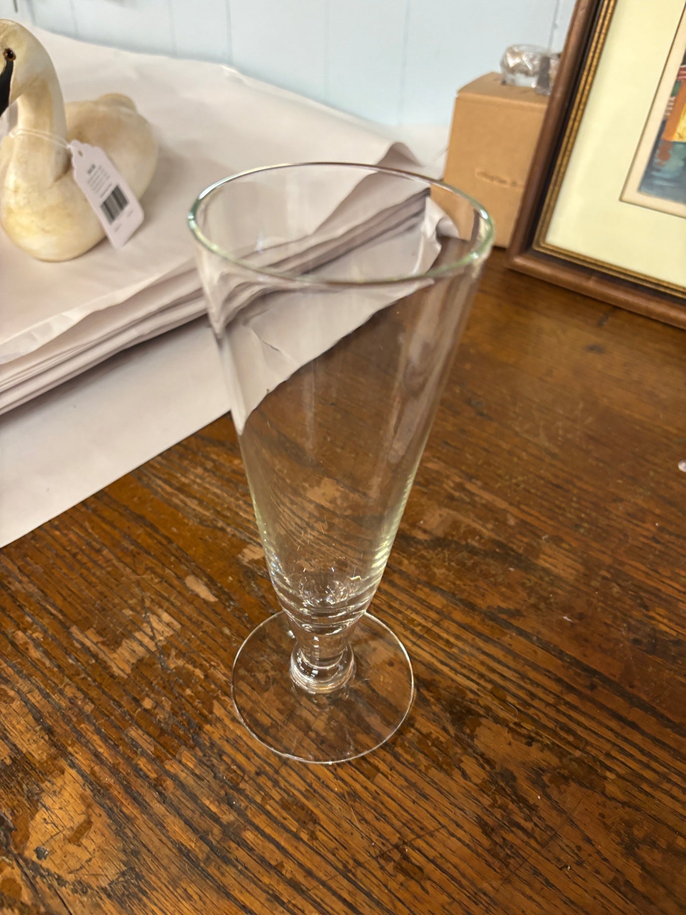 Vintage Pilsner Beer Glass