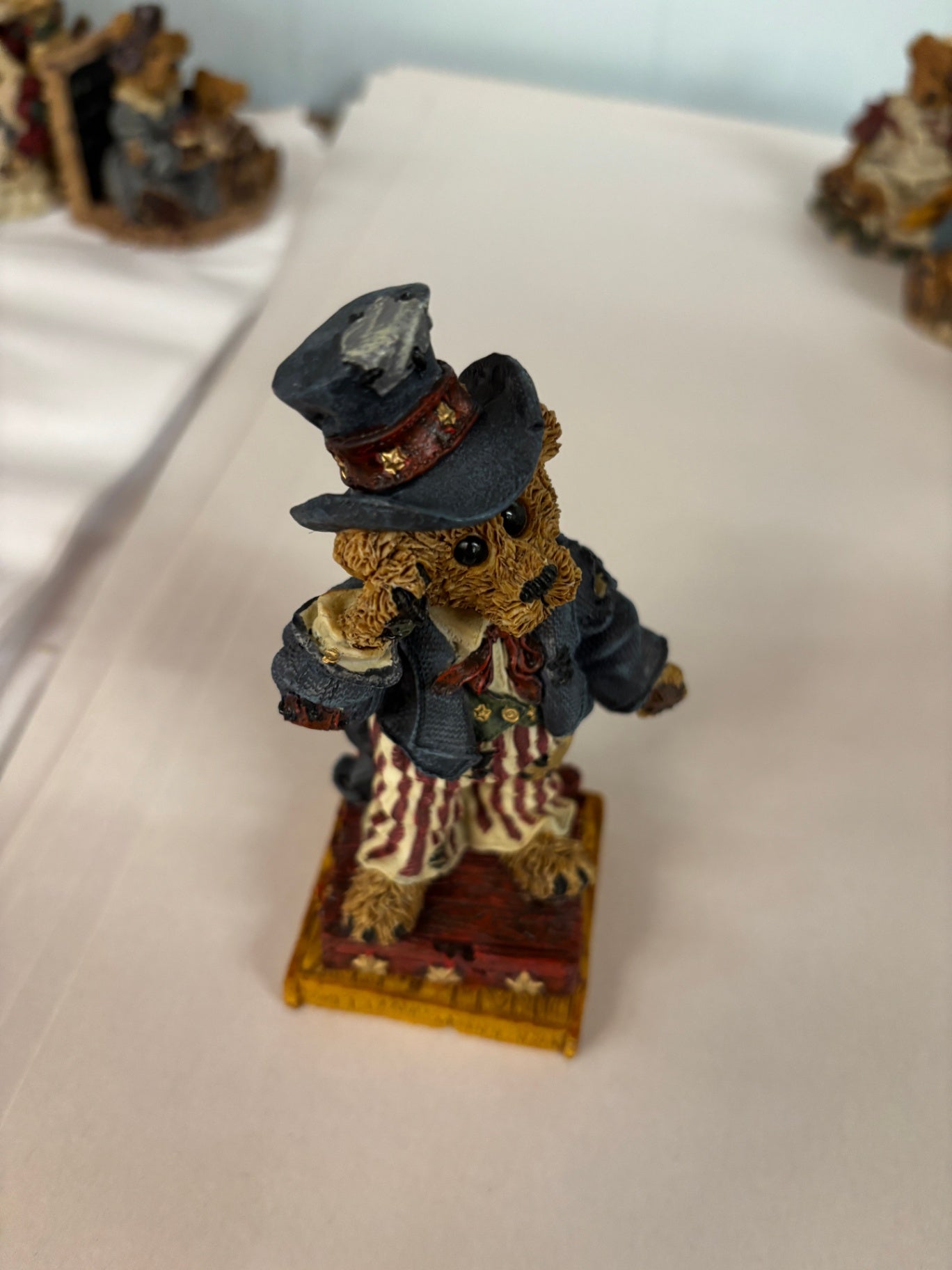 Boyds Bear Figurine “Sweet Land of Libearty “ 1996 -1997 Special F.o.B. Edition