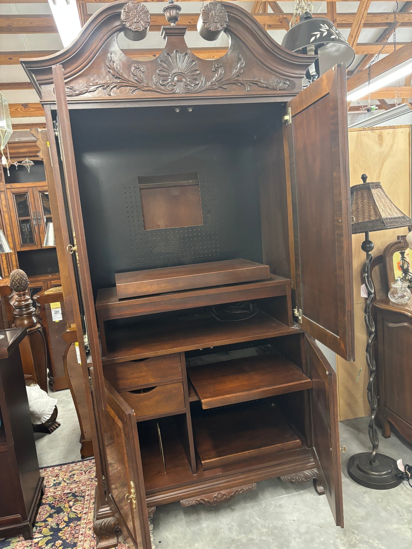 Hekman Furniture entertainment armoire / media cabinet