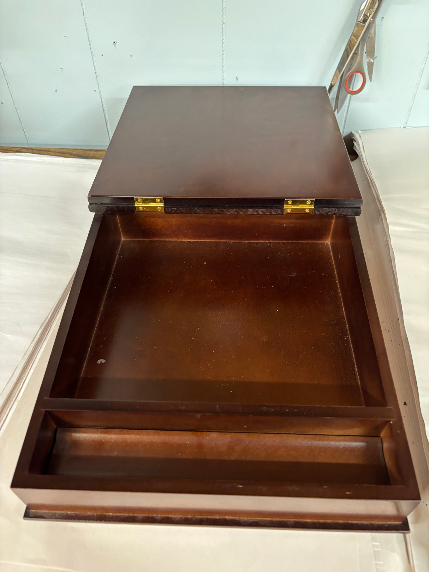 Vintage The Bombay Company Solid Cherry Wood Lap Desk