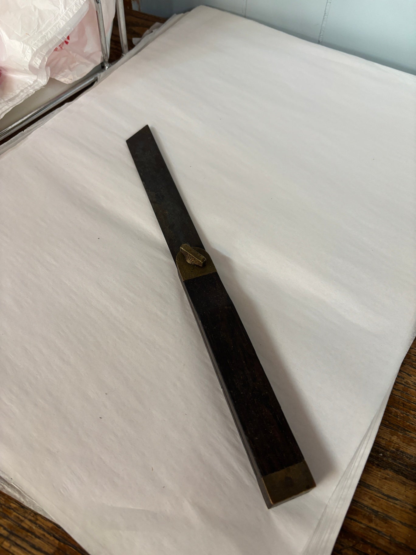  Rosewood And Brass T Bevel